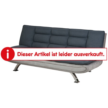 HOMCOM Schlafsofa als 3-Sitzer grau 185 x 97 x 84 cm (BxTxH) | Sofabett Sofa  mit Schlaffunktion Klappsofa Gästebett online kaufen bei Netto | Sofas & Couches