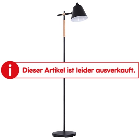 HOMCOM Stehlampe im industriellen Stil 54 x 30 x 155 cm (LxBxH) | Wohnzimmerlampe Standleuchte Stehleuchte Lampe - Bild 1
