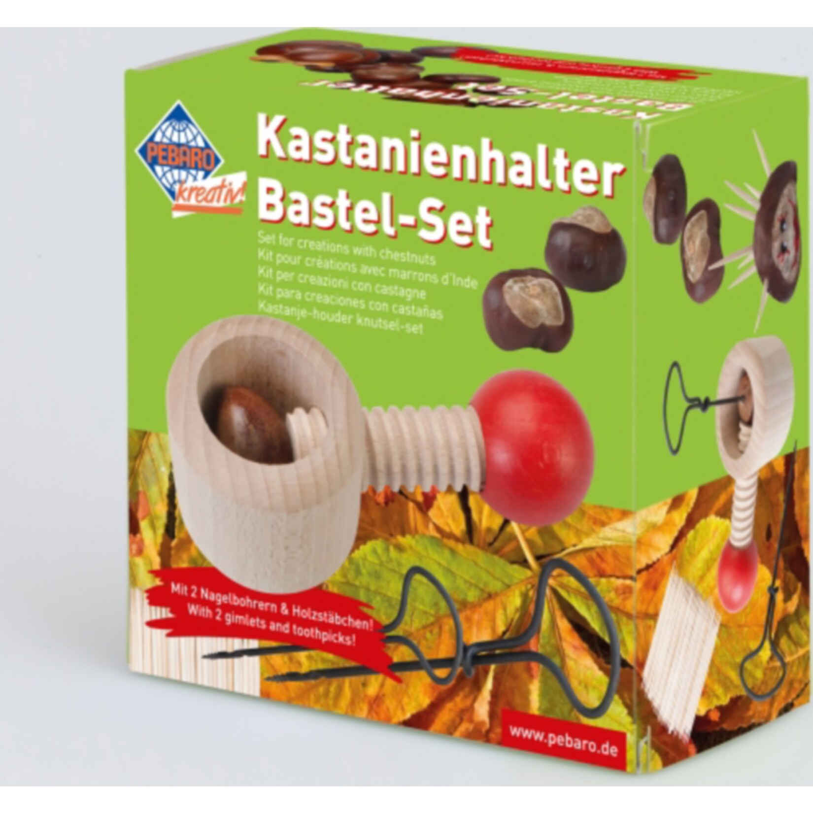 PEBARO Kastanienhalter Bastel-Set - Bild 1