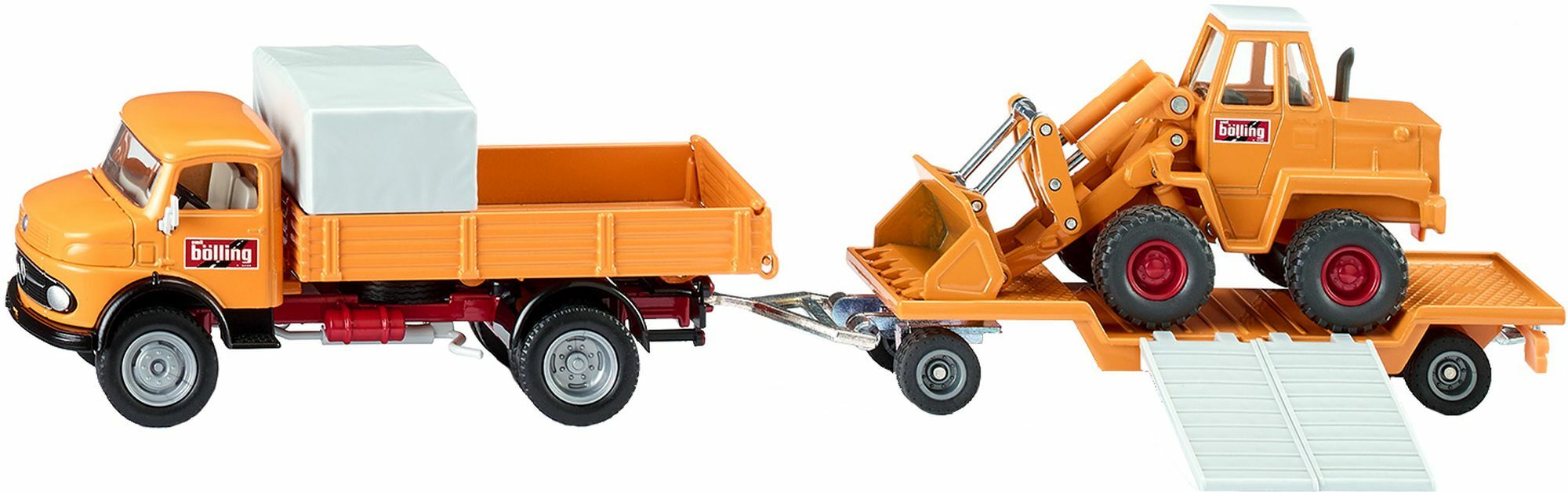 siku 4117 Mercedes-Benz 710 mit Kramer 411 Radlader - Bild 1