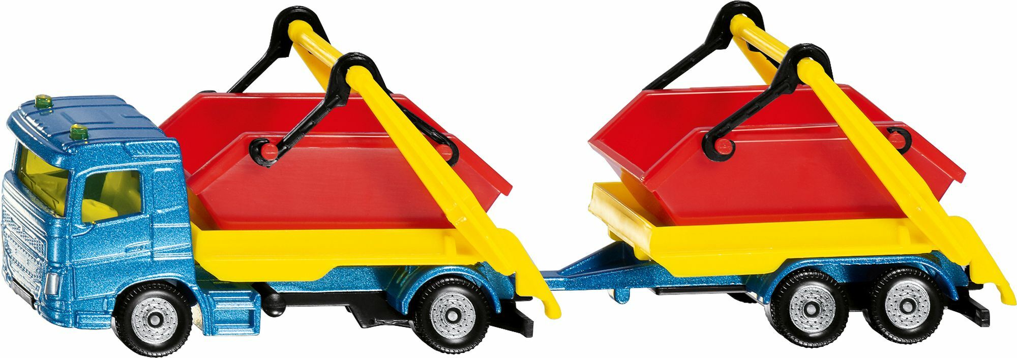 siku 1695 LKW mit Absetzmulde und Anh&auml;nger - Bild 1