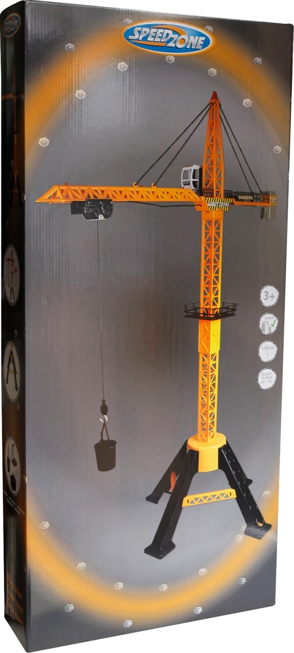 Speedzone Fernlenk-Mega Kran, 128 cm - Bild 1