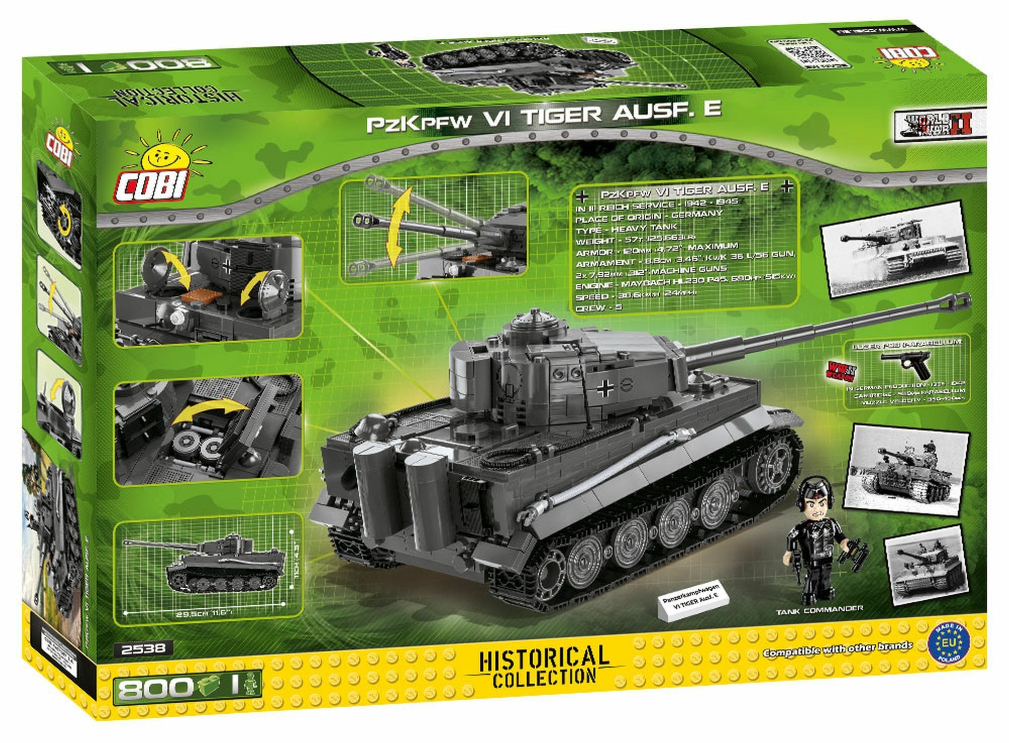 Cobi PANZERKAMPFWAGEN VI TIGER AUSF.E - Bild 1