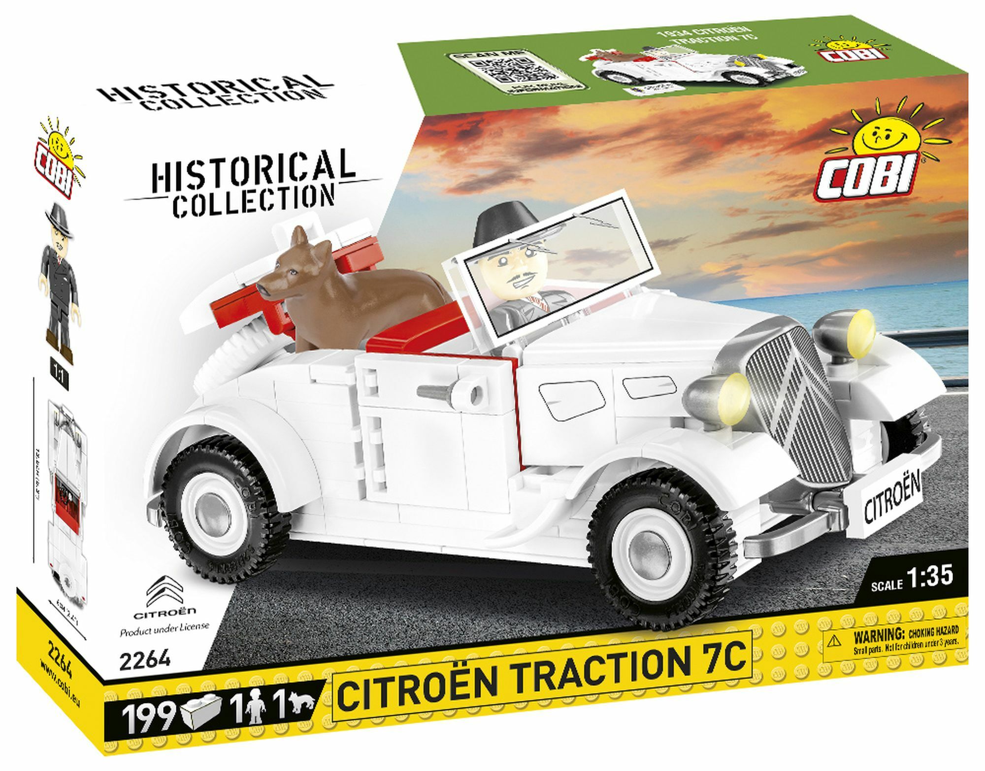 Cobi 2264 Citroen Traction 7C - Bild 1