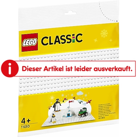 LEGO® Classic 11010 Weiße Bauplatte - Bild 1