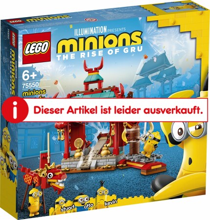 Minions Minions LEGO® online 75550 Kung bei Fu kaufen Netto Tempel