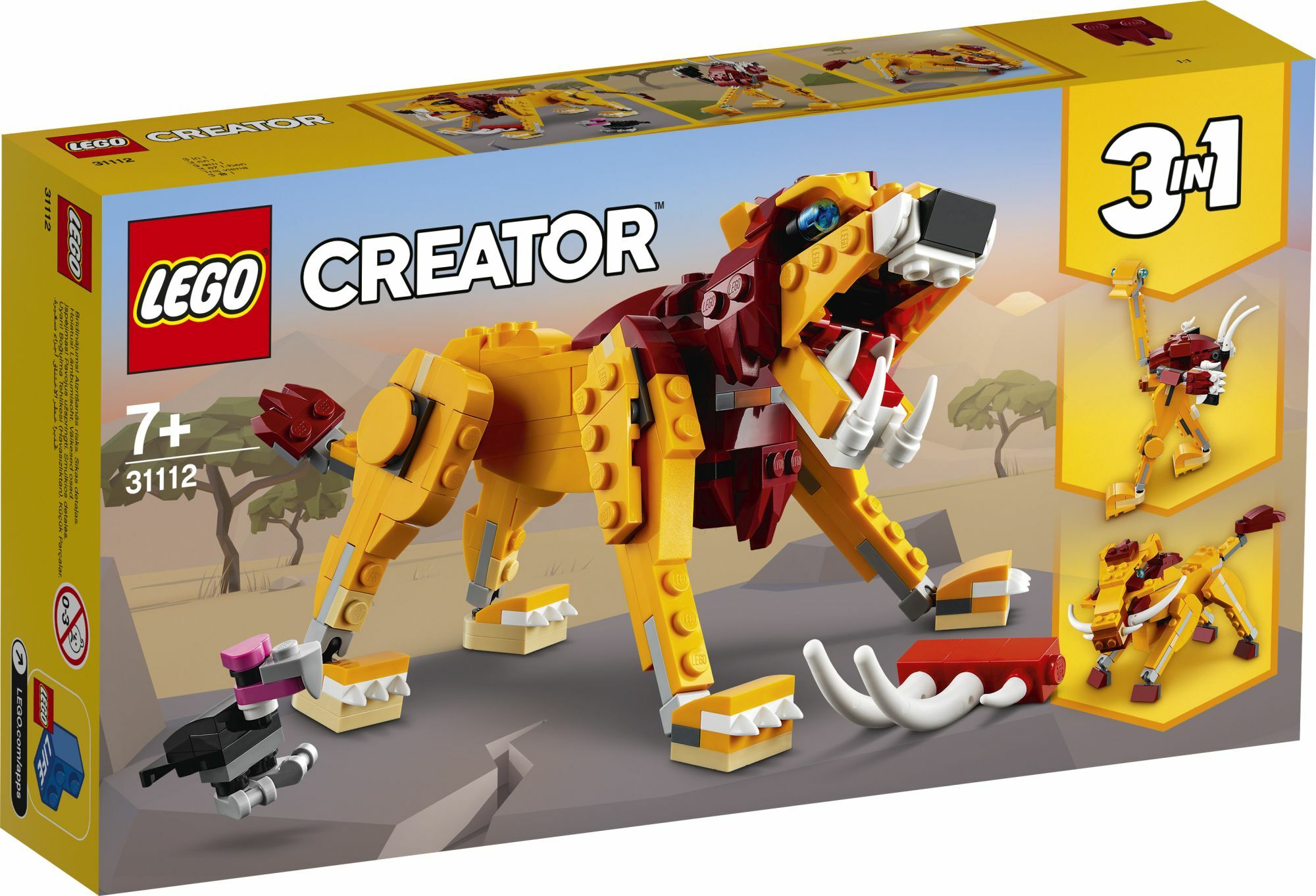 LEGO&reg; Creator 31112 Wilder L&ouml;we - Bild 1