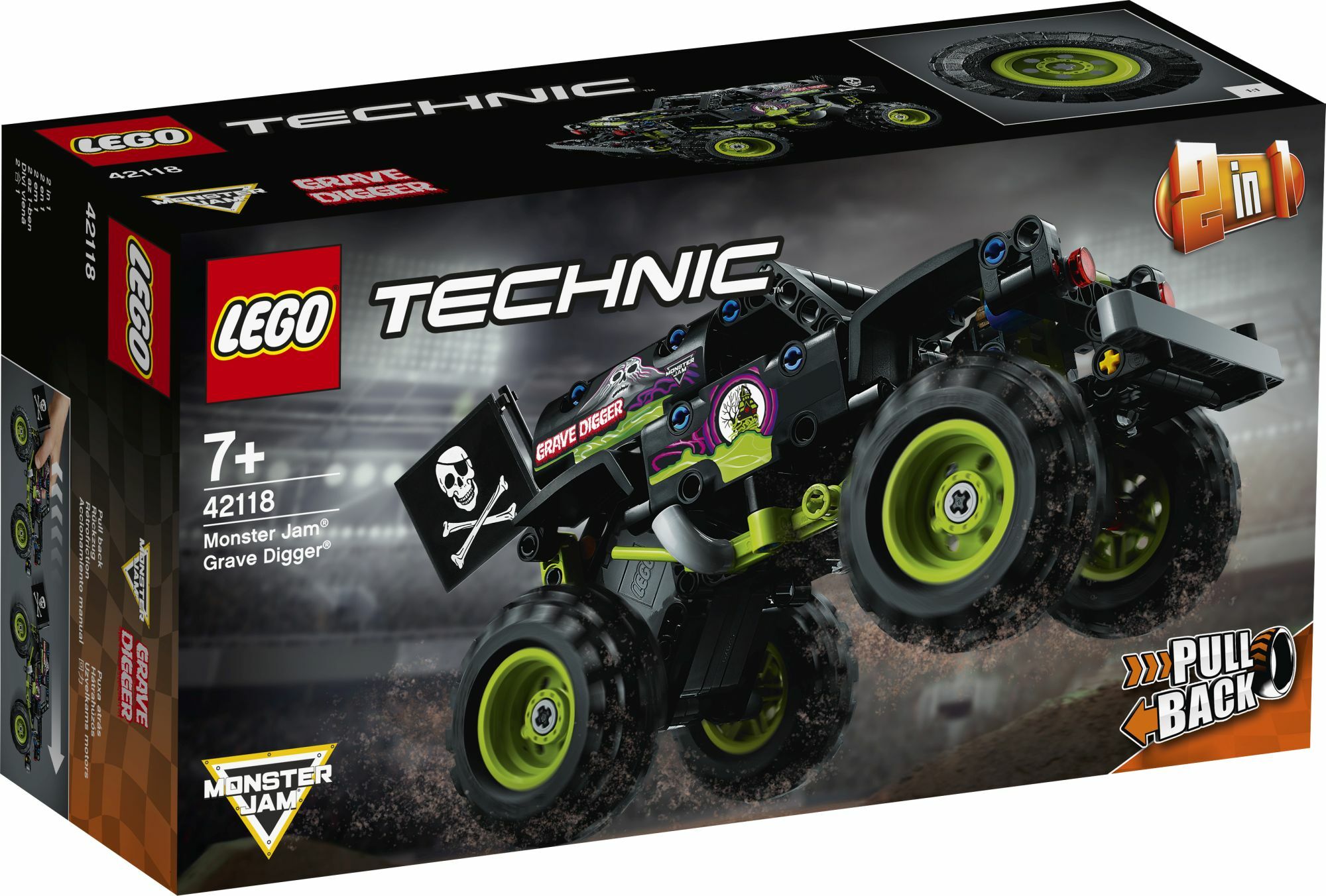 LEGO&reg; Technic 42118 Monster Jam&reg;  Grave Digger&reg; - Bild 1