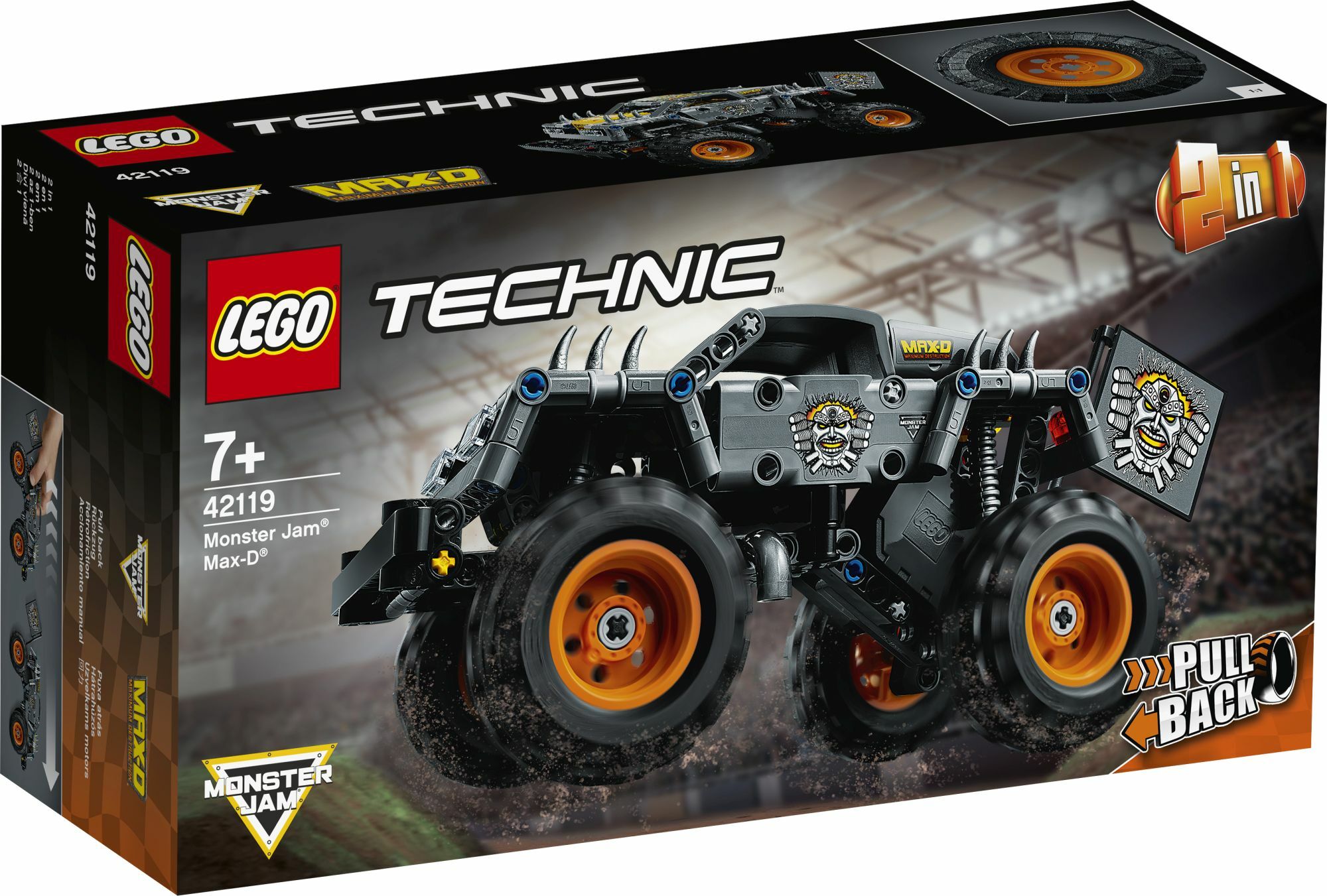 LEGO&reg; Technic 42119 Monster Jam&reg; Max-D&reg; - Bild 1