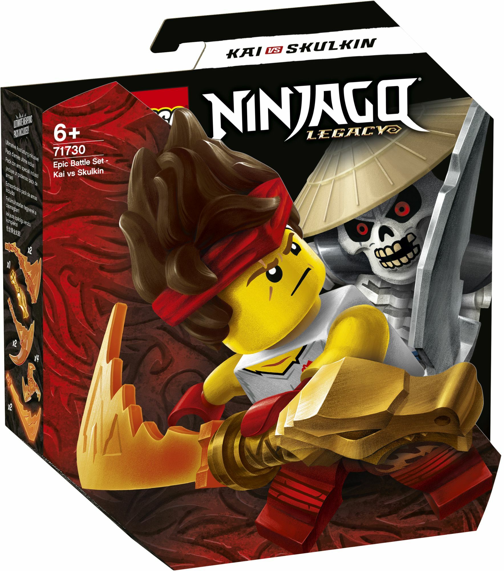 LEGO&reg; NINJAGO&reg; LEGO&reg; NINJAGO 71730 Battle Set: Kai vs. Skulkin - Bild 1