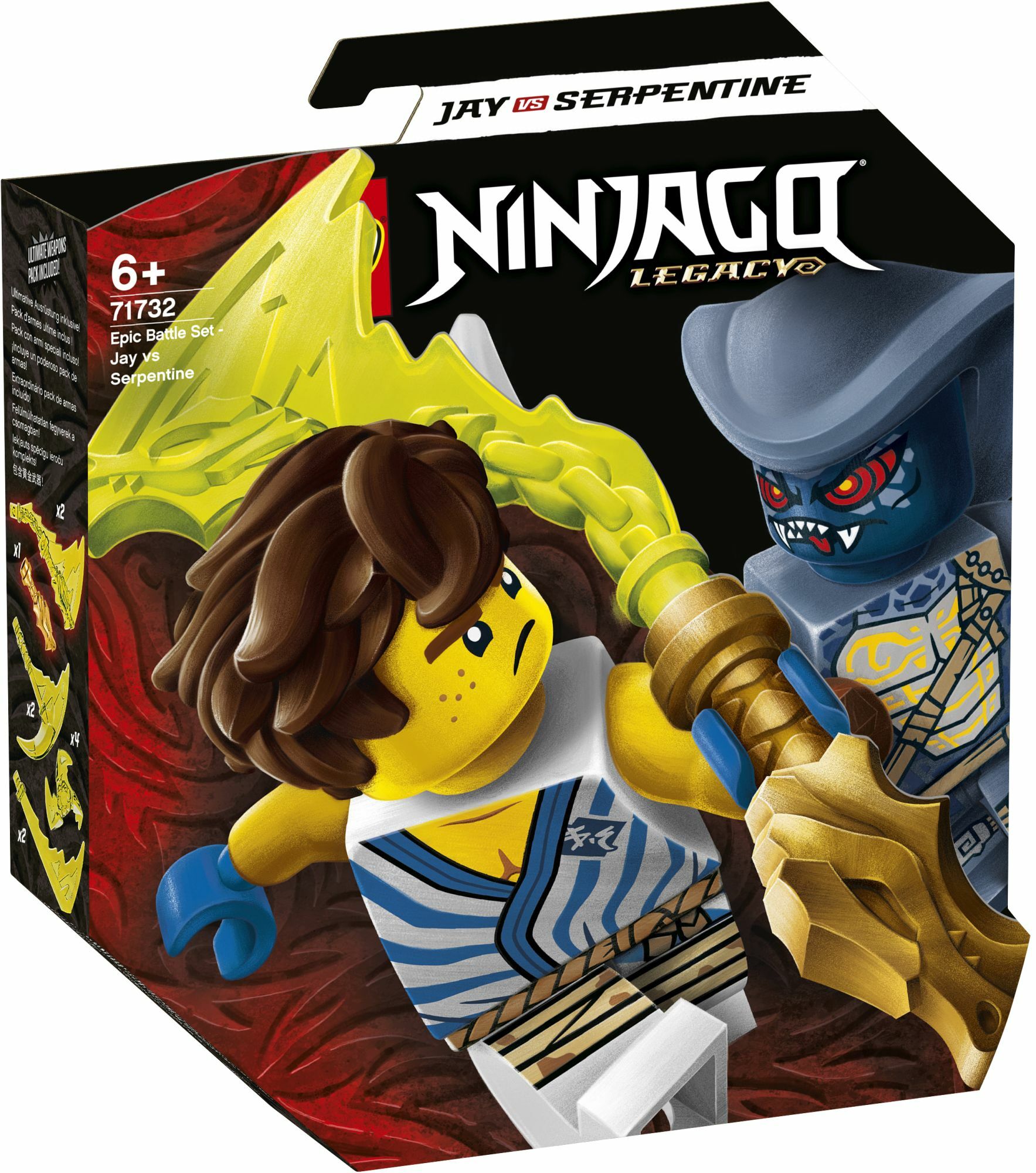 LEGO&reg; NINJAGO&reg; LEGO&reg; NINJAGO 71732 Battle Set: Jay vs. Serpentine - Bild 1