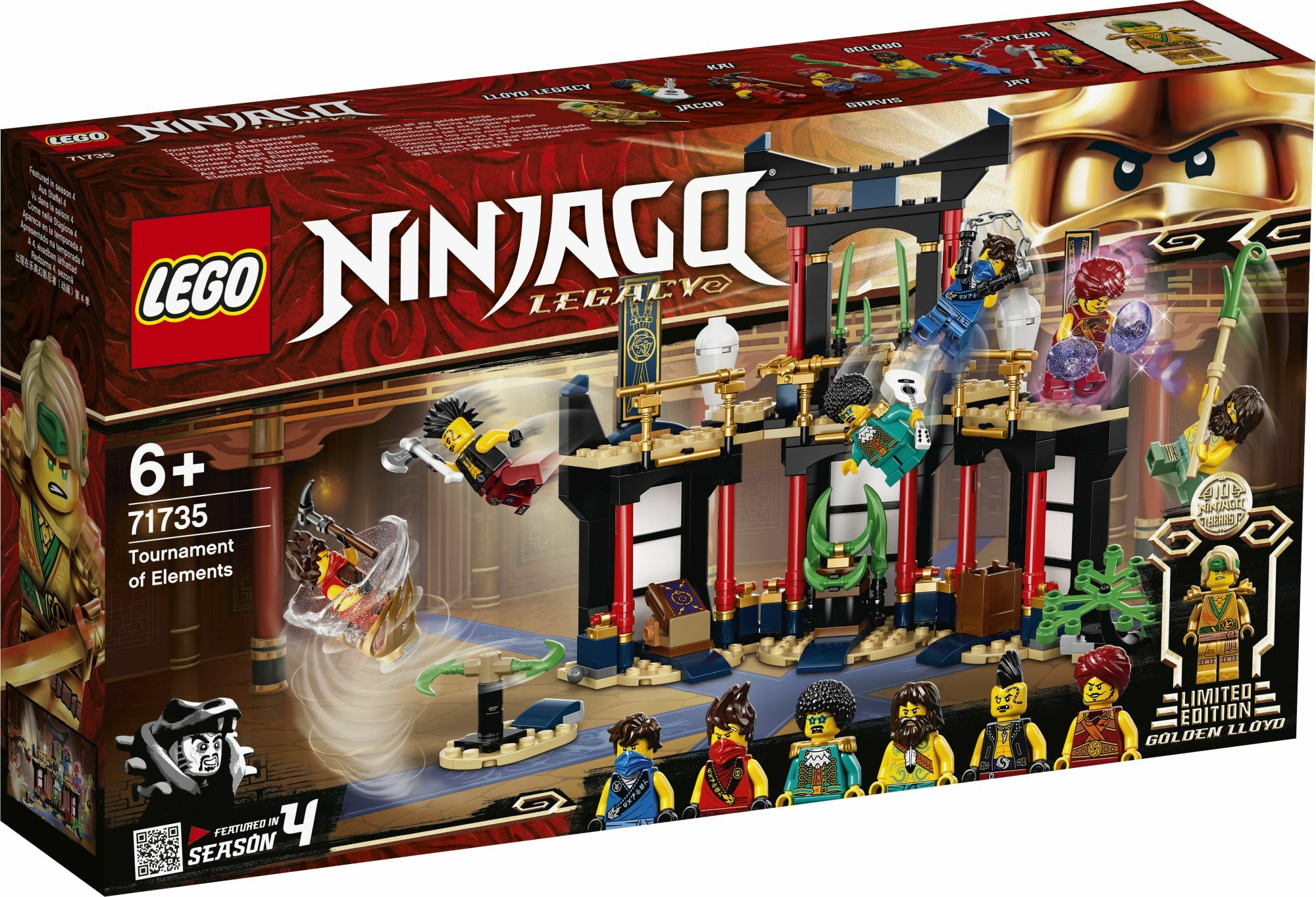 LEGO&reg; NINJAGO&reg; LEGO&reg; NINJAGO 71735 Turnier der Elemente - Bild 1
