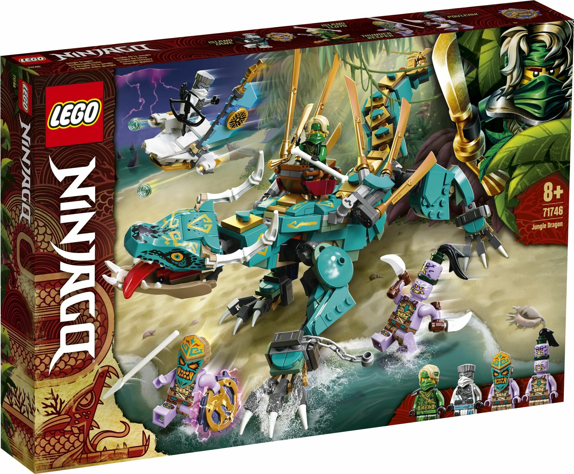 LEGO&reg; NINJAGO&reg; LEGO&reg; NINJAGO 71746 Dschungeldrache - Bild 1