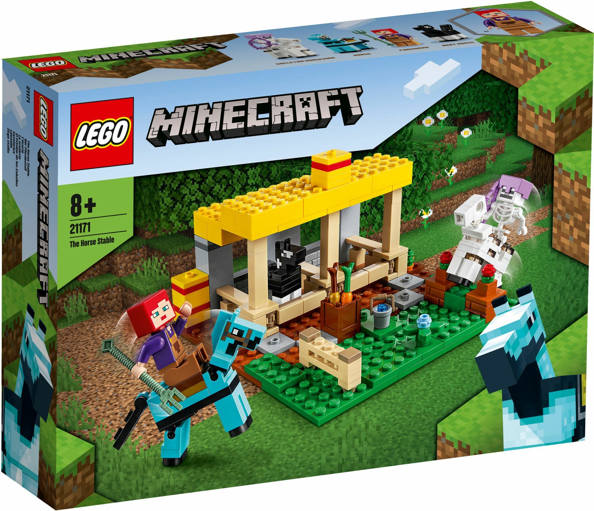 LEGO&reg; Minecraft &trade; 21171 Der Pferdestall - Bild 1