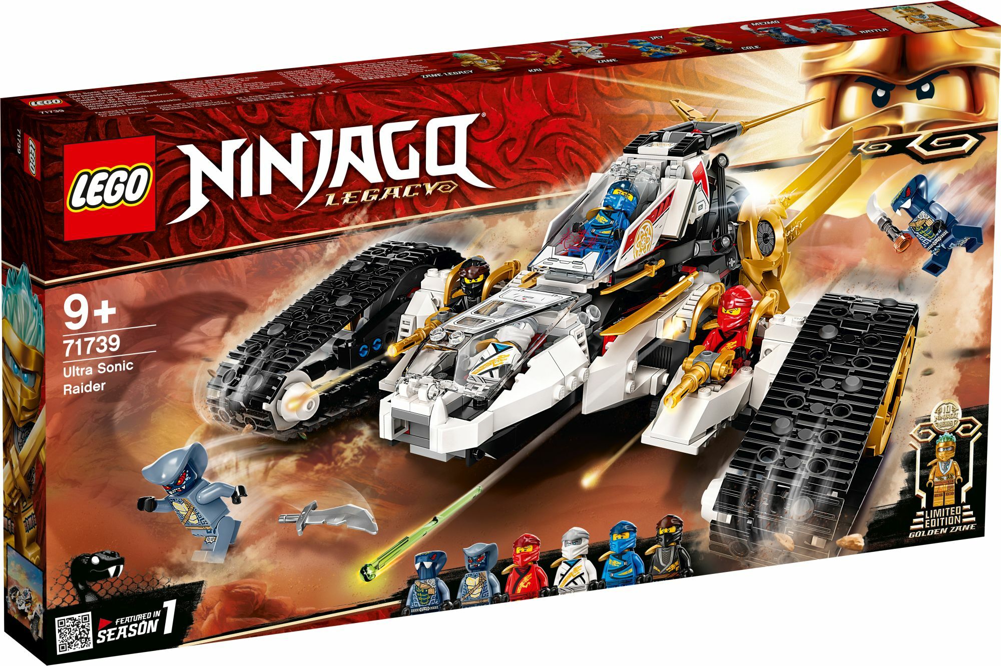 LEGO&reg; NINJAGO&reg; LEGO&reg; NINJAGO 71739 Ultraschall-Raider - Bild 1