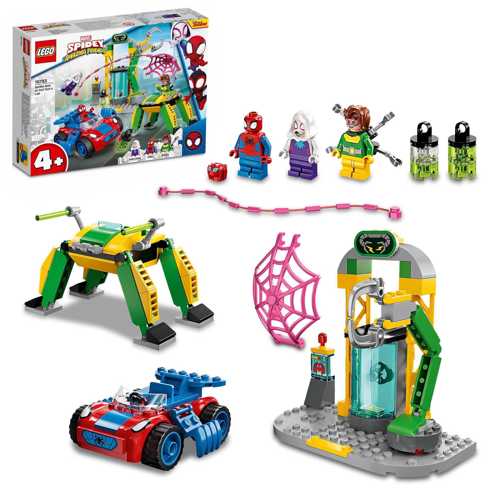 LEGO&reg; Marvel Super Heroes LEGO&reg; 4+ 10783 Spider-Man in Doc Ocks Labor - Bild 1