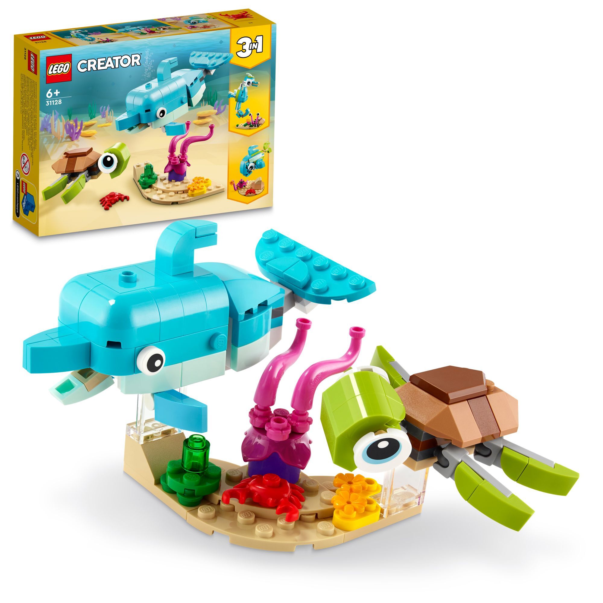 LEGO&reg; Creator 31128 Delfin und Schildkr&ouml;te - Bild 1