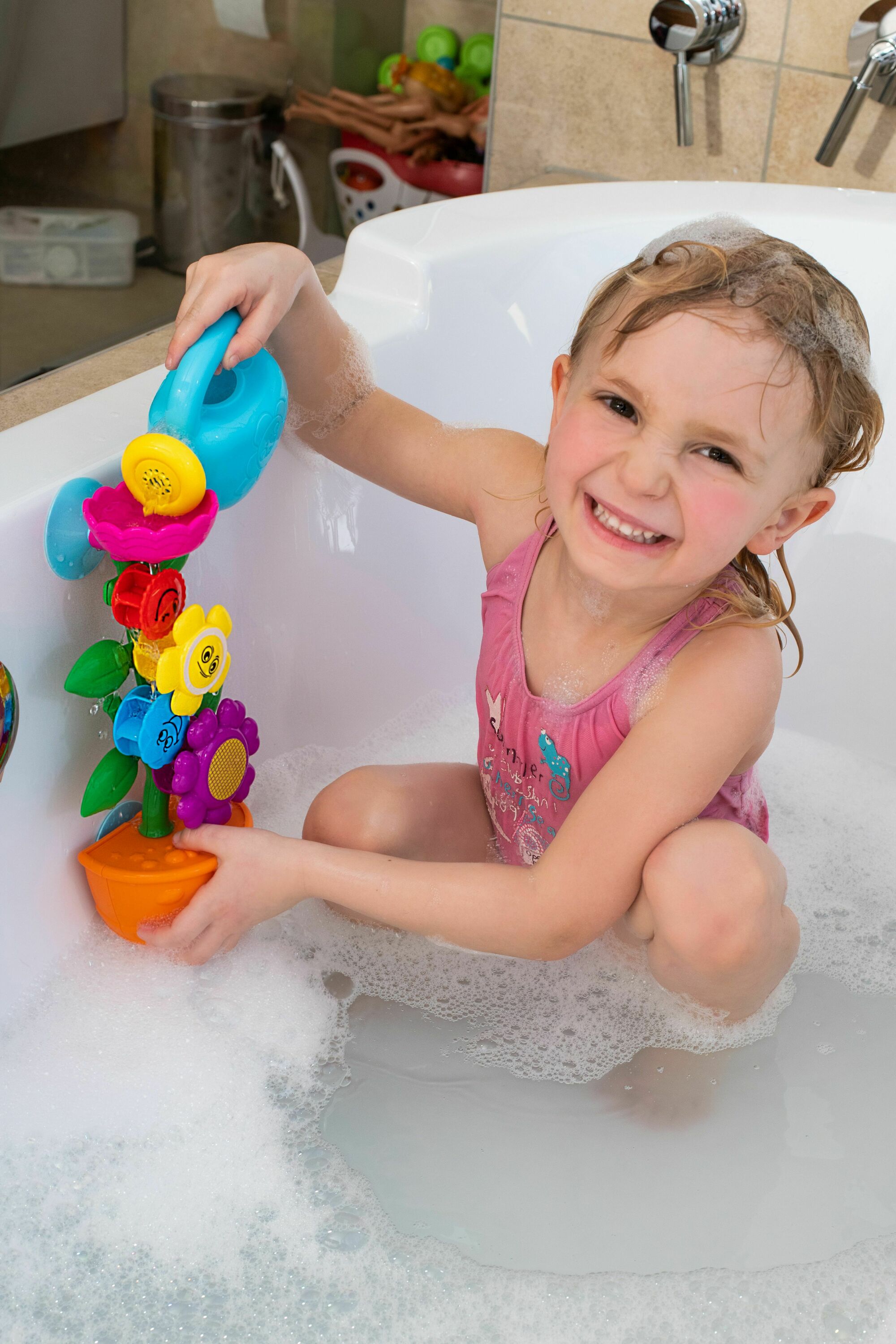 SpielMaus Baby Badespa&szlig; Blume - Bild 1