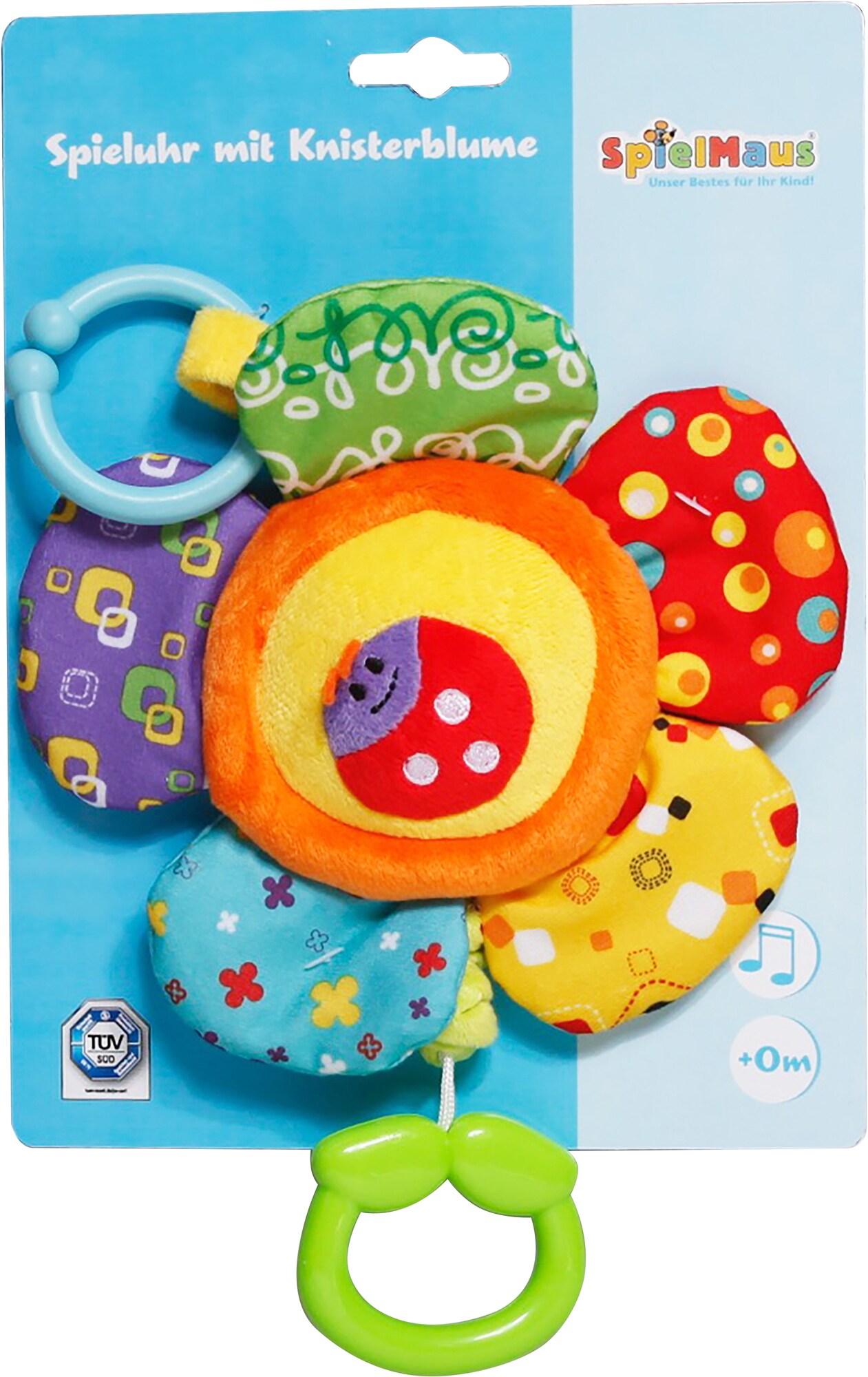 SpielMaus Baby SpielMaus Spieluhr mit Knisterblumen - Bild 1