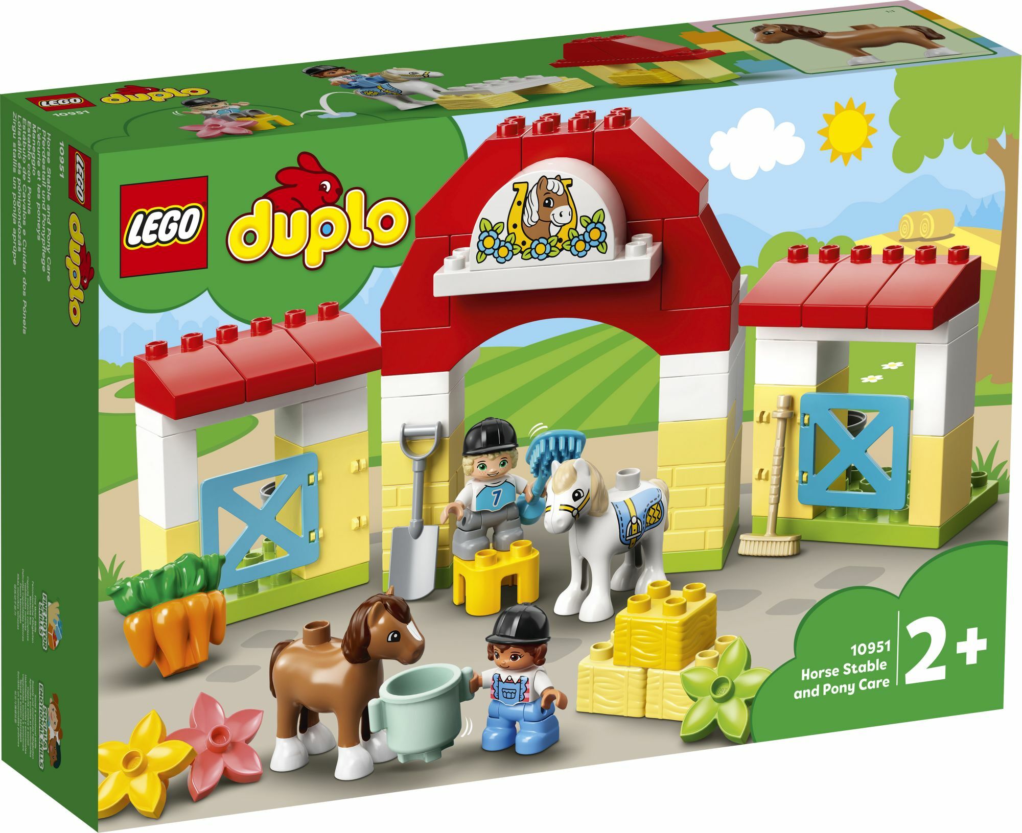 LEGO&reg; duplo 10951 Pferdestall und Ponypflege - Bild 1