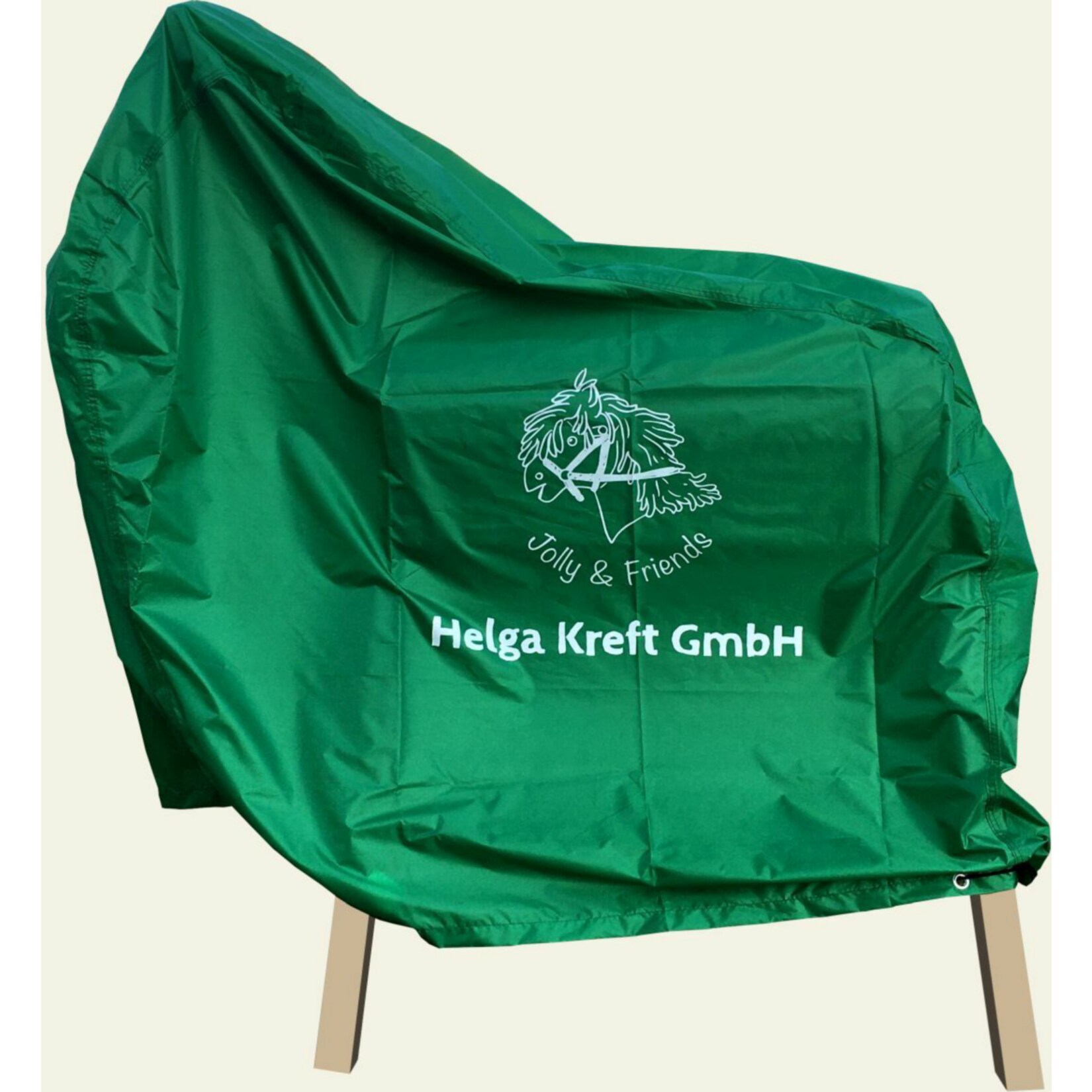 Helga Kreft Abdeckung f&uuml;r Gartenpferde - Bild 1