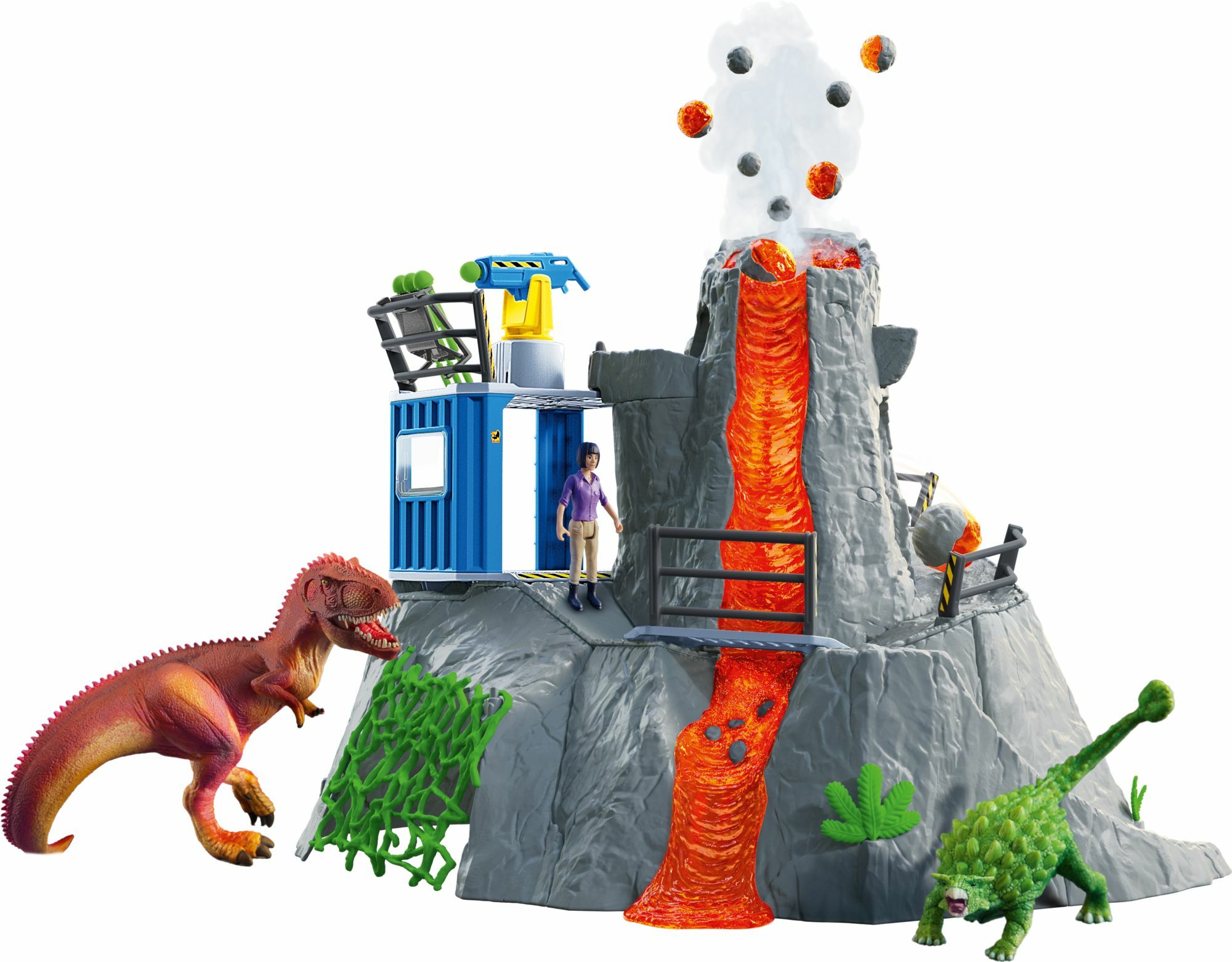 Schleich&reg; Dinosaurs schleich&reg; 42564 Dinosaurs Gro&szlig;e Vulkan-Expedition - Bild 1