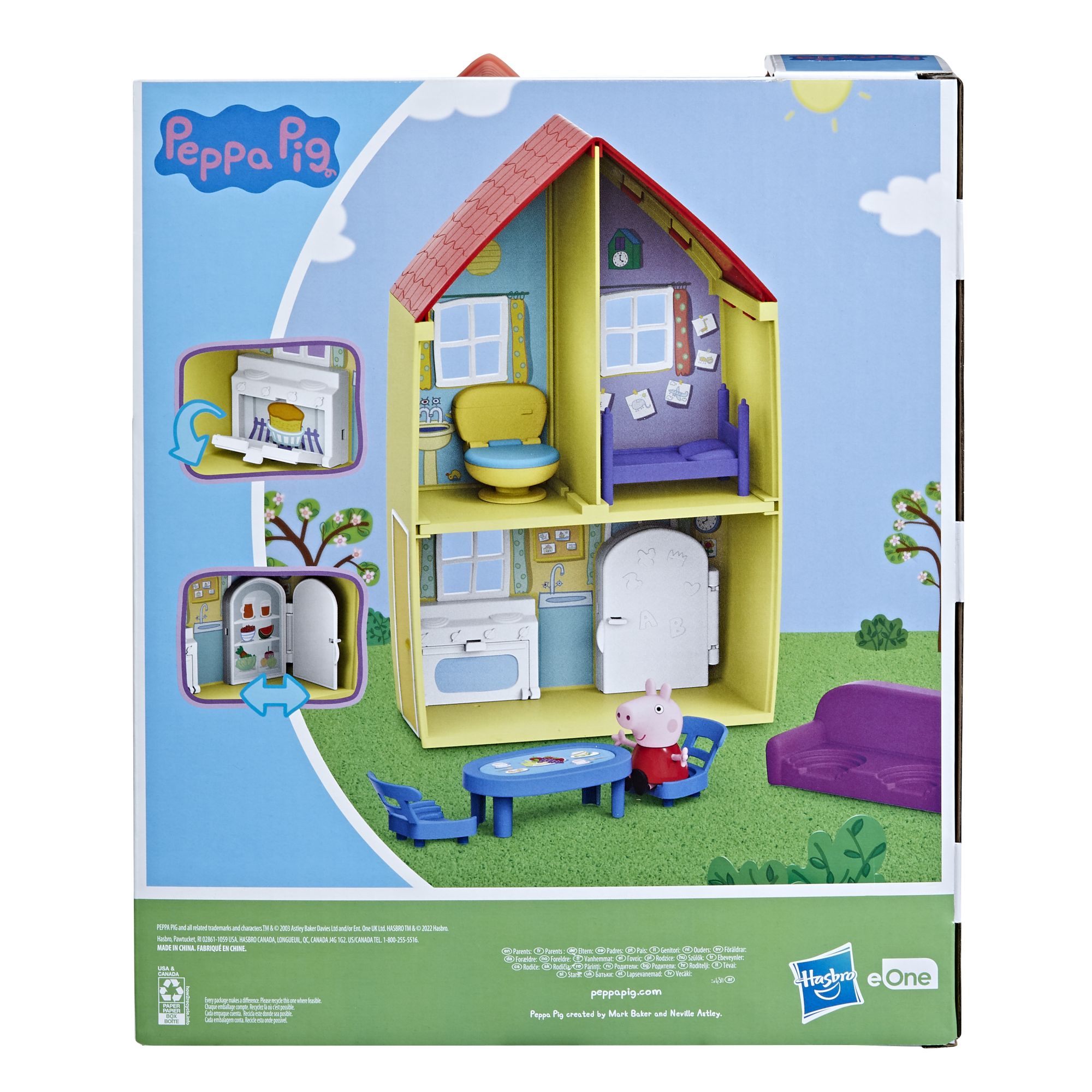 Peppa Pig PEP Haus Spielset m.Fig+Access. - Bild 1