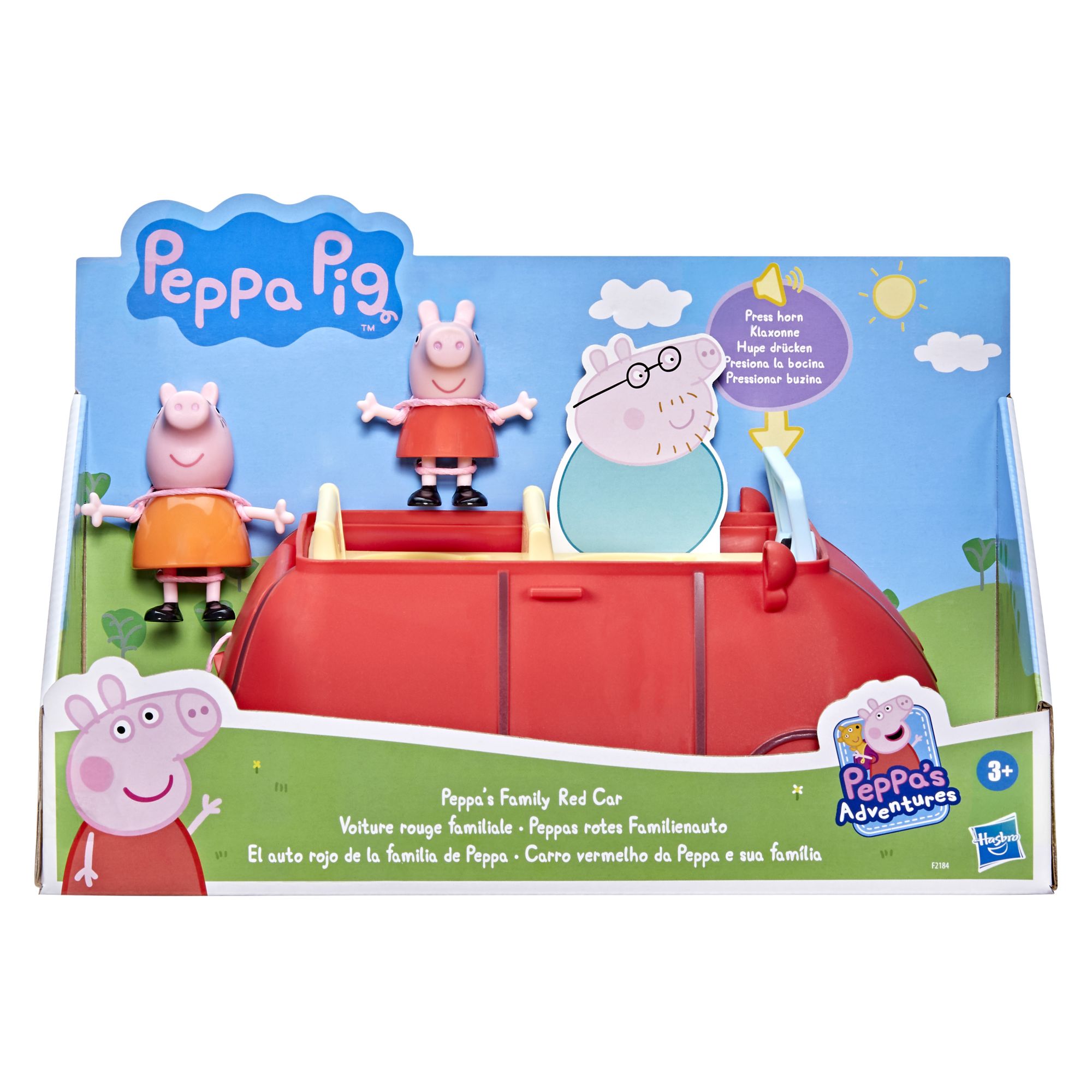 Peppa Pig PEP rotes Familienauto inkl. 2 Figuren - Bild 1