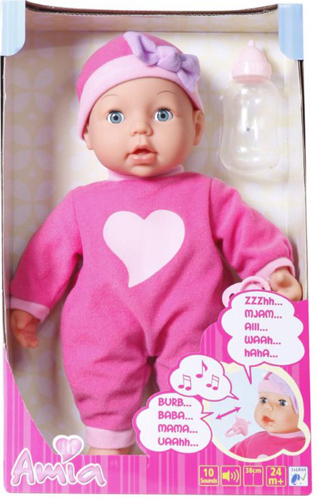 Amia Interaktiv-Puppe 10 Funktionen, 38 cm - Bild 1