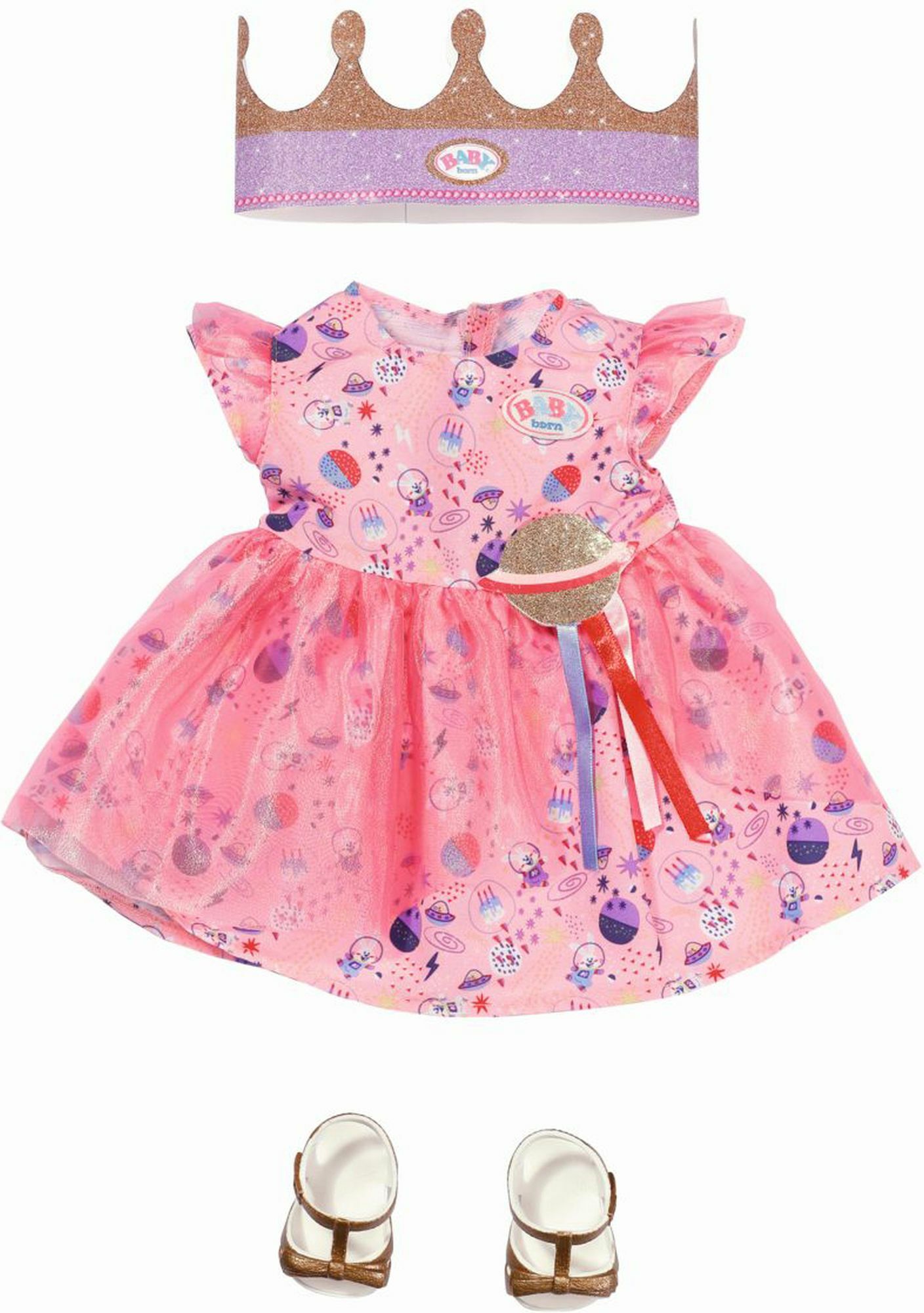 BABY born&reg; Zapf 830789 BABY born Deluxe Happy Birthday Set 43 cm - Bild 1