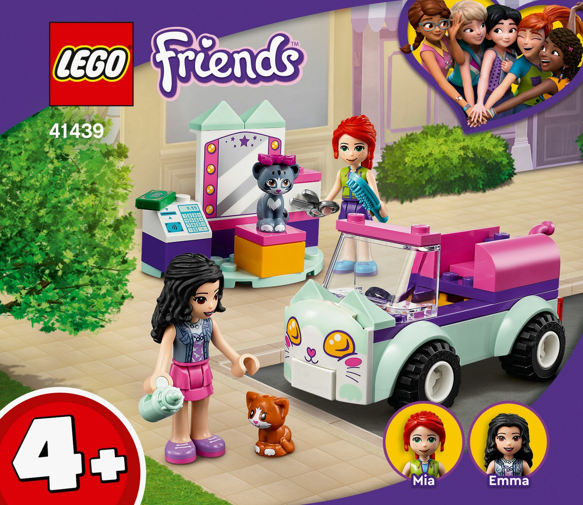 LEGO&reg; Friends 41439 Mobiler Katzensalon - Bild 1
