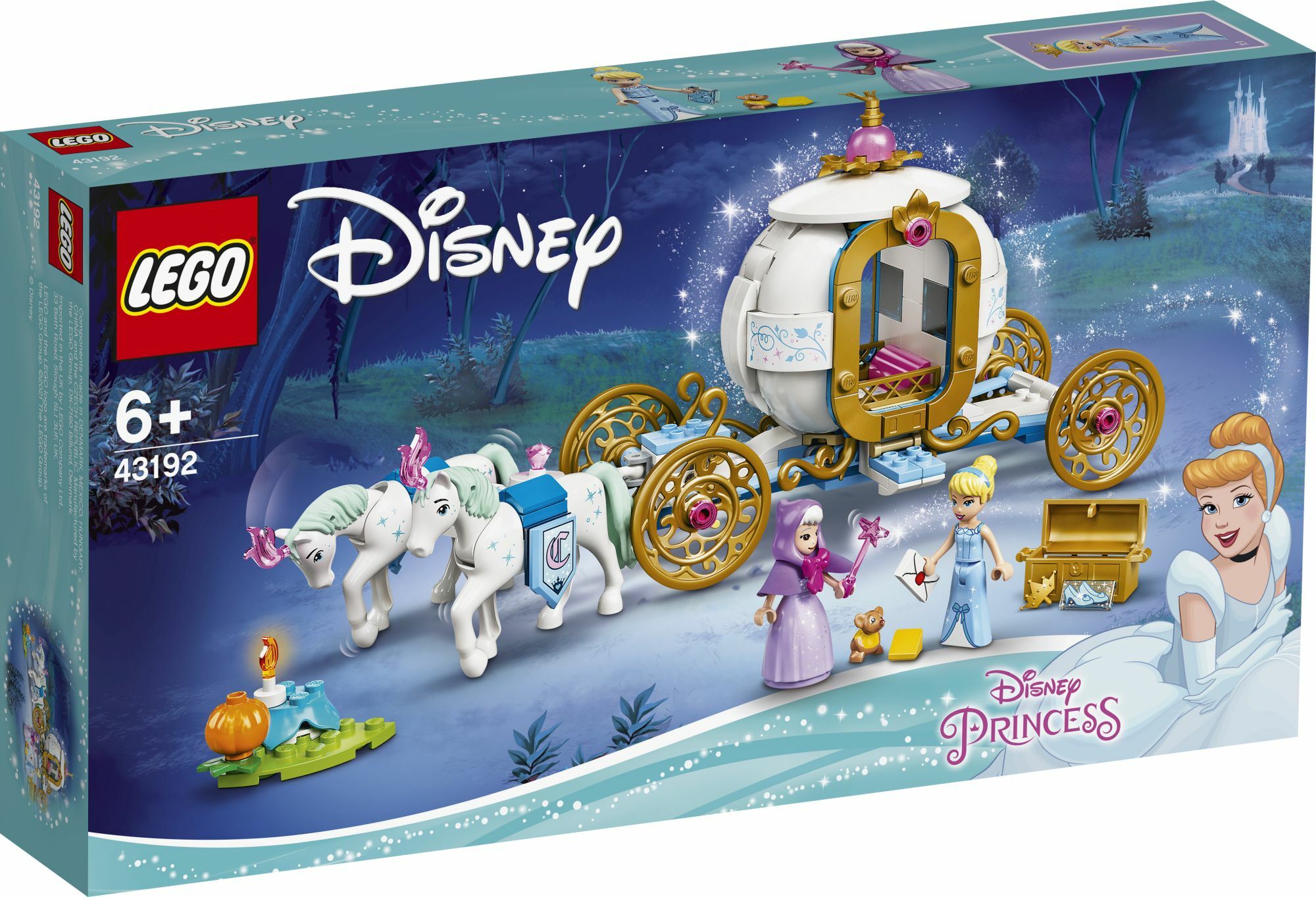 LEGO&reg; Disney Prinzessin LEGO&reg; Disney Princess 43192 Cinderellas k&ouml;nigliche Kutsche - Bild 1