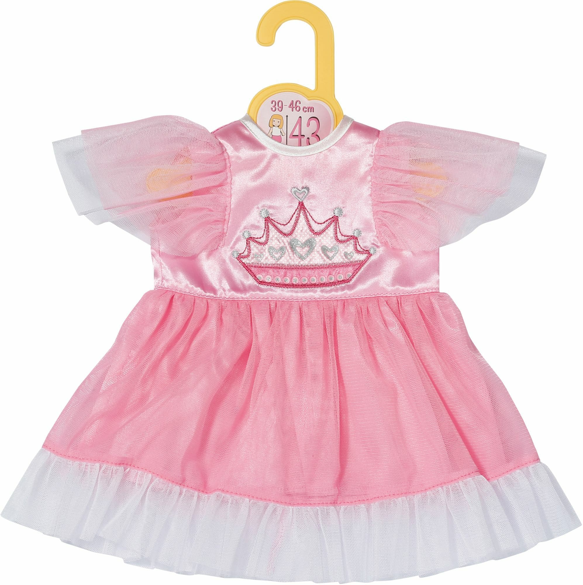 Dolly Moda Zapf 871058  Prinzessin KLeid 43cm - Bild 1