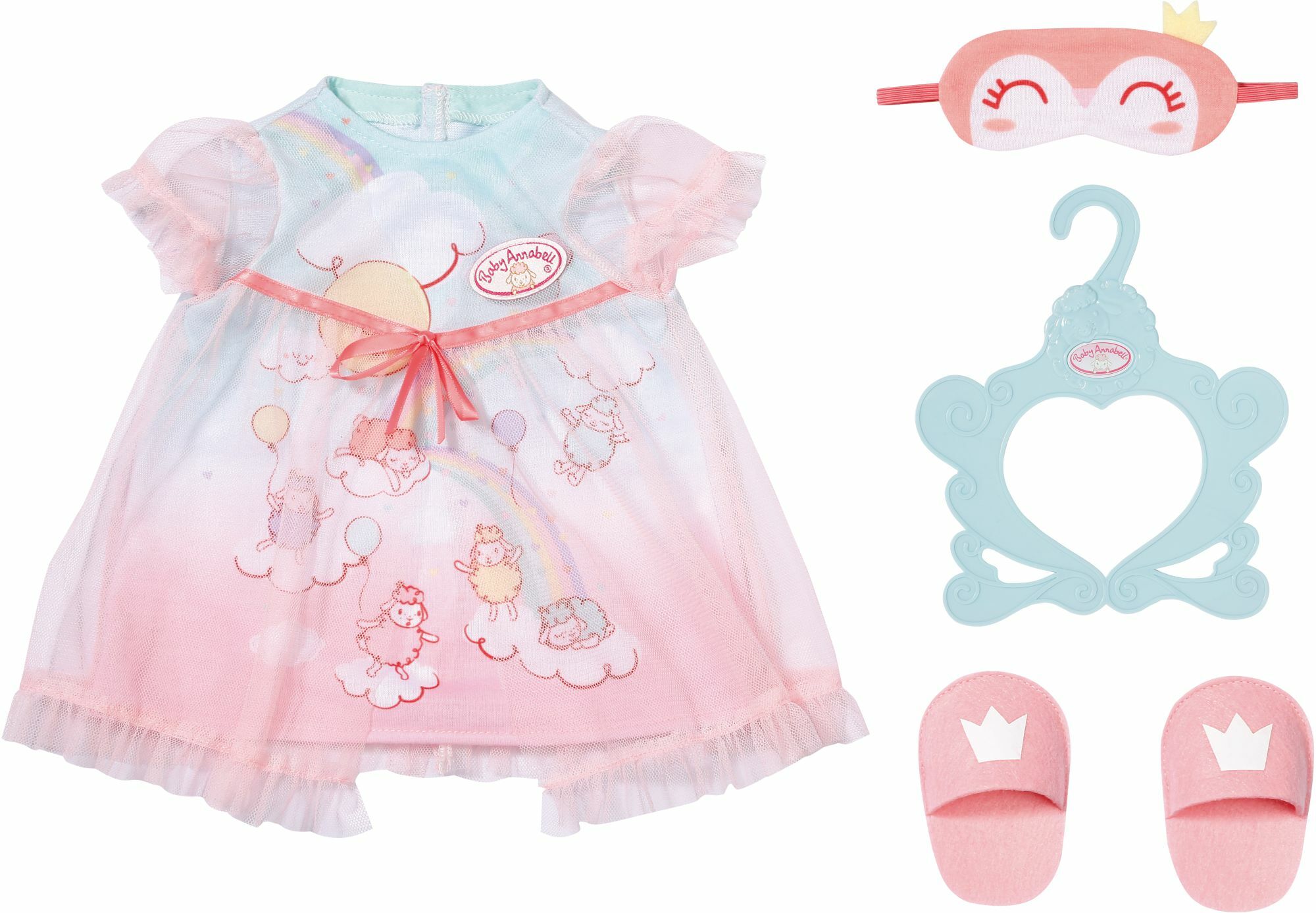 Baby Annabell&reg; Zapf 705537 Baby Annabell Sweet Dreams Schlafkleid 43 cm - Bild 1
