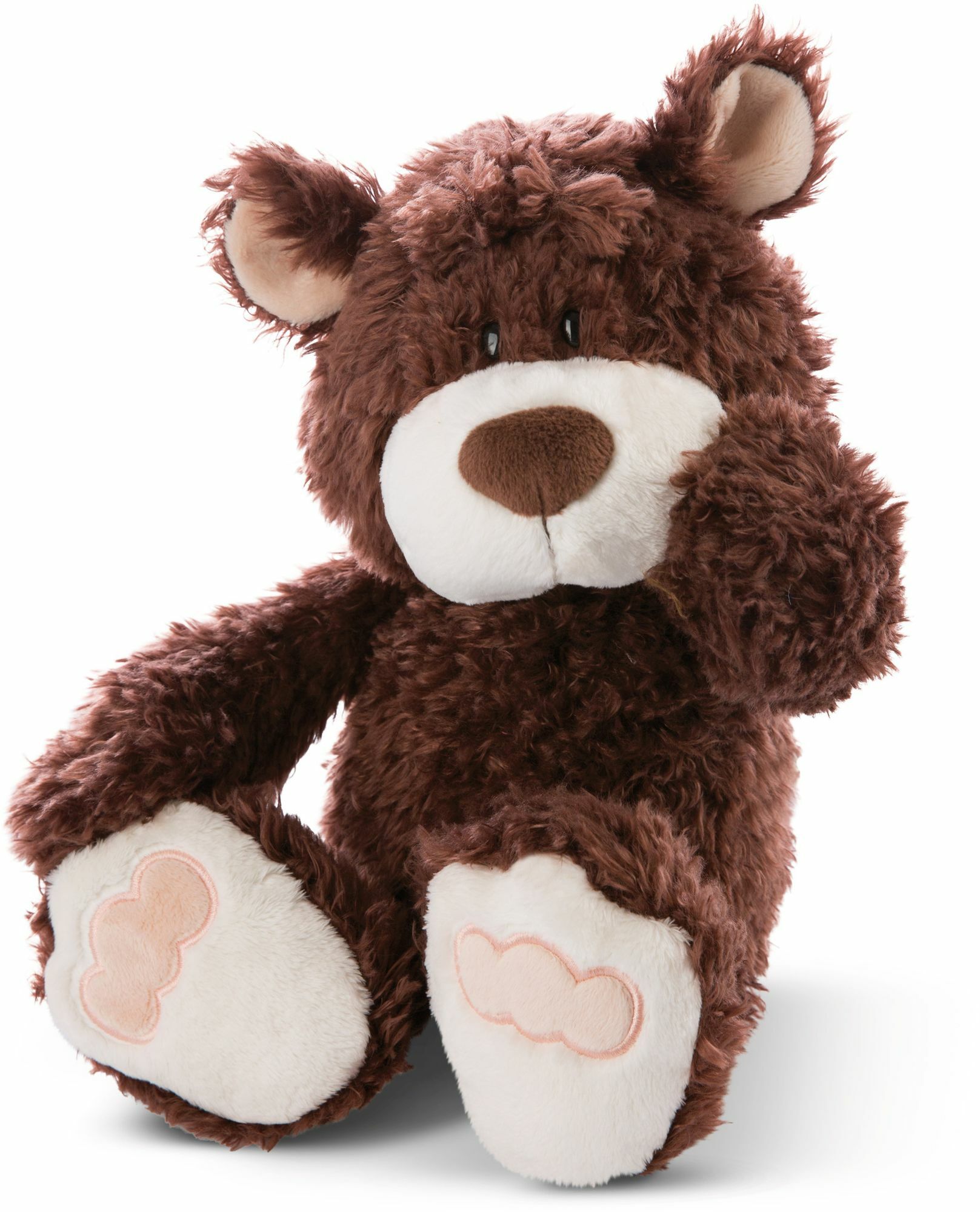 NICI B&auml;r kakaobraun 25cm Schlenker GREEN - Bild 1