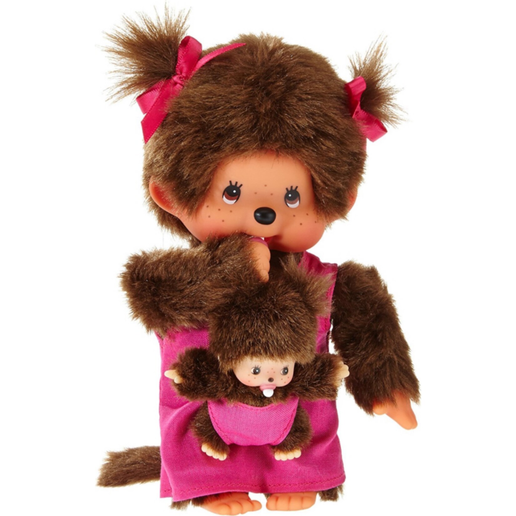 Monchhichi Mother Care Pink Girl, ca. 20 cm - Bild 1