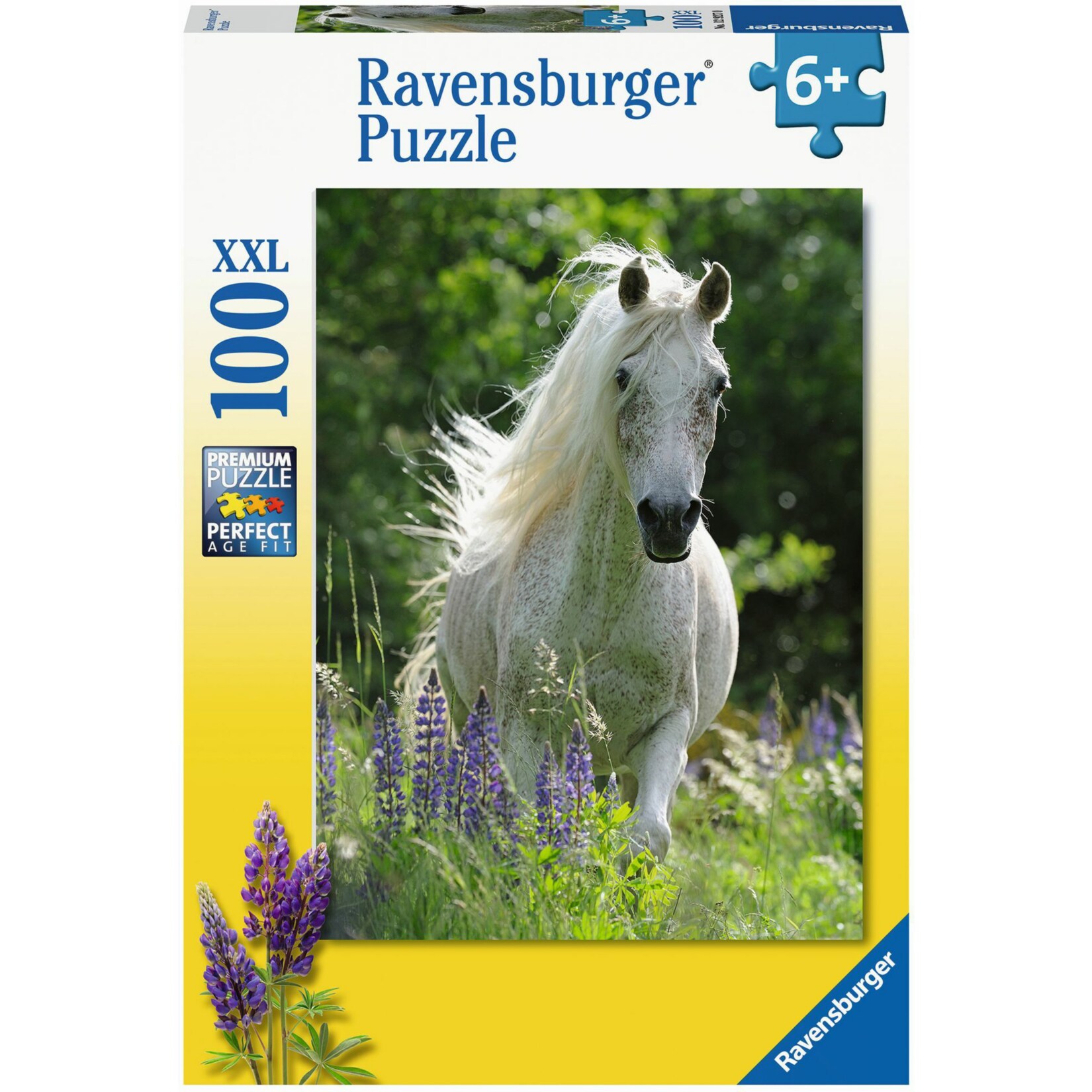 Ravensburger 12927 Puzzle Wei&szlig;e Stute 100 Teile XXL - Bild 1