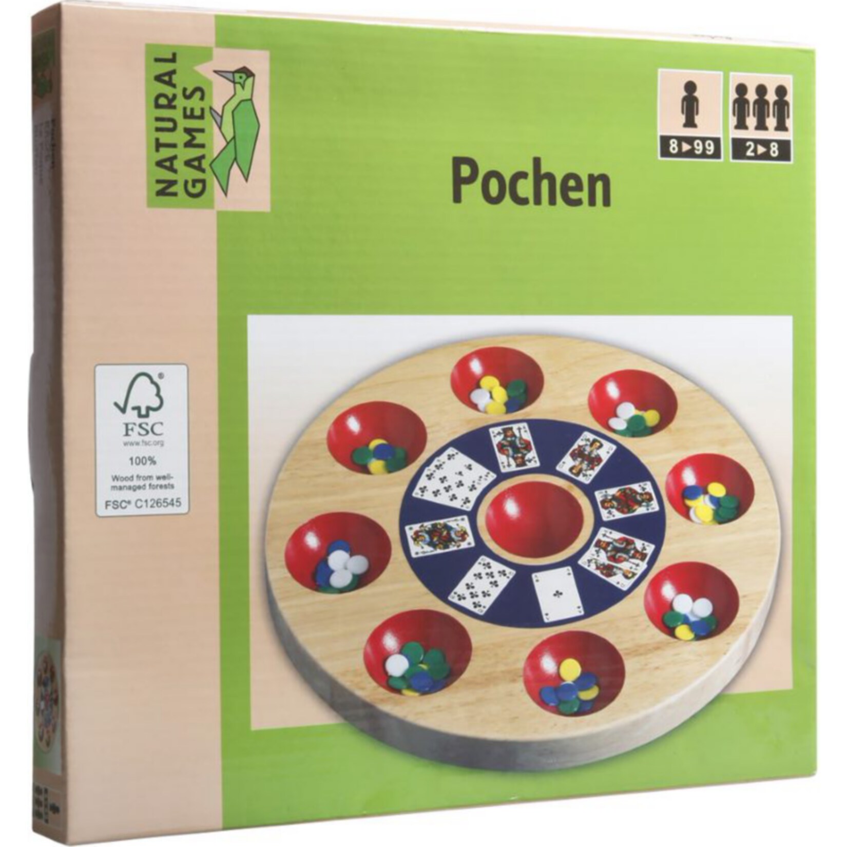 Natural Games Pochen 24,5 cm - Bild 1