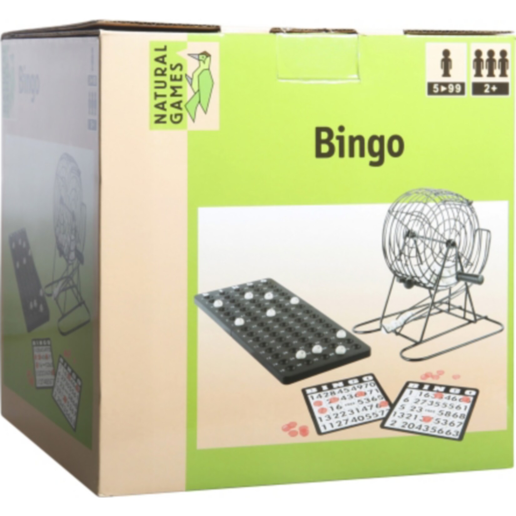 Natural Games Bingo mit Metallkorb - Bild 1