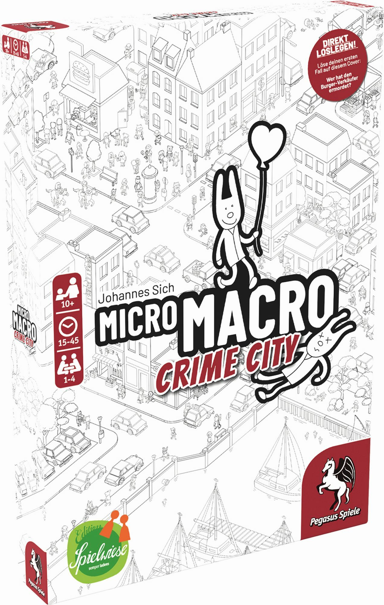 Pegasus Spiele MicroMacro: Crime City (Edition Spielwiese) - Bild 1