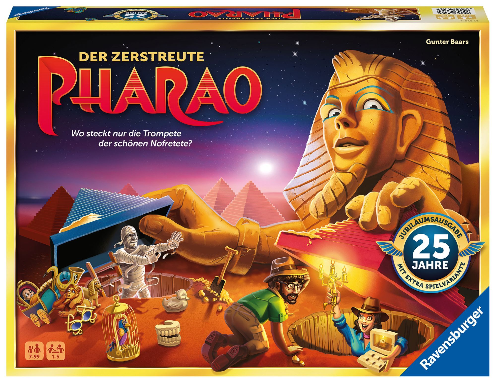 Ravensburger 27316 Der zerstreute Pharao - 25 Jahre Jubil&auml;umsausgabe - D - 27316 - - Bild 1