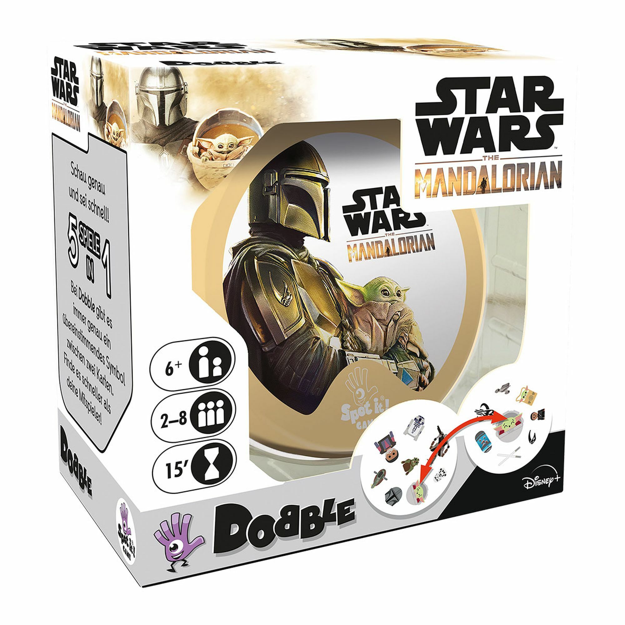 Dobble Asmodee  Star Wars The Mandalorian - Bild 1