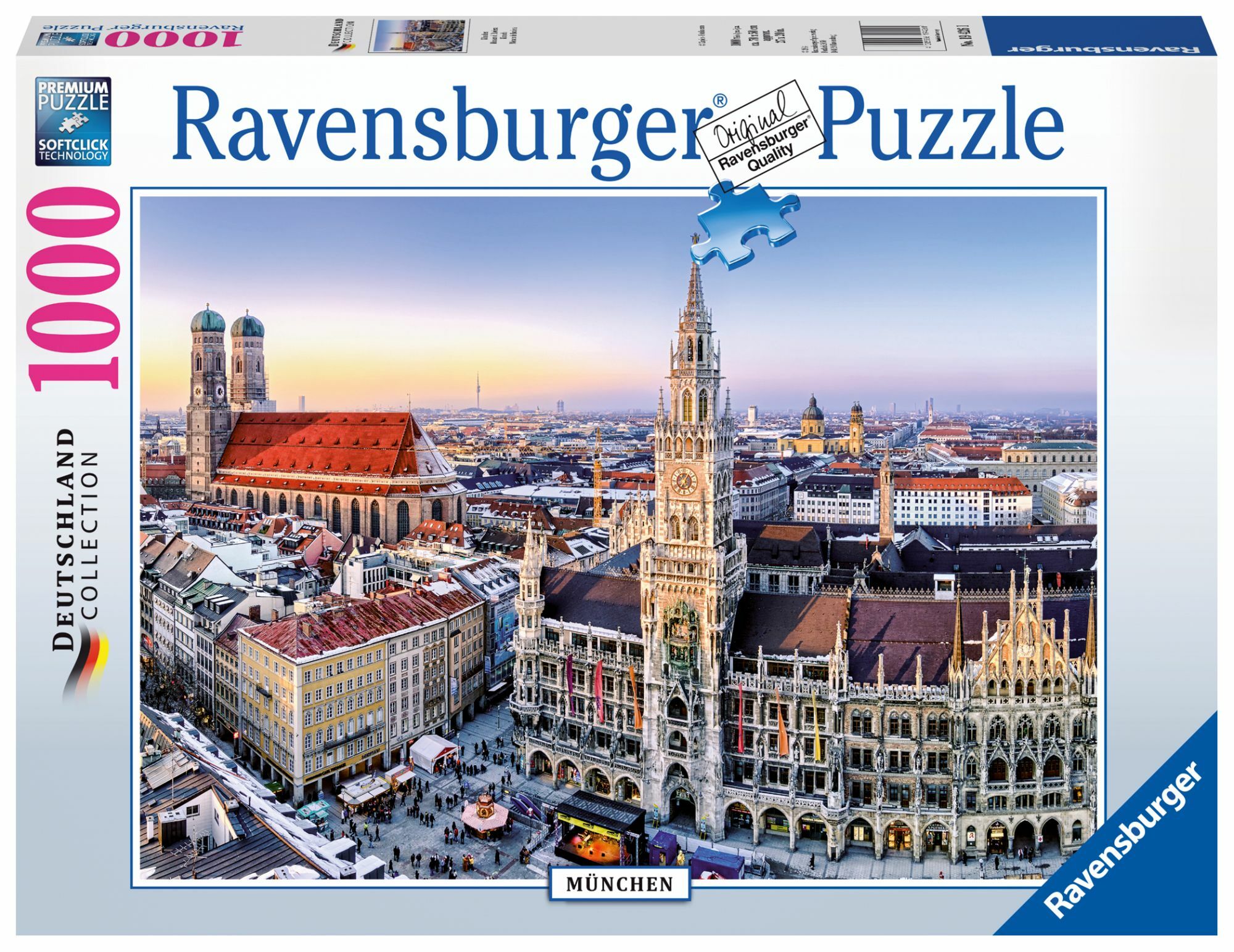 Ravensburger 19426 Puzzle M&uuml;nchen 1000 Teile - Bild 1