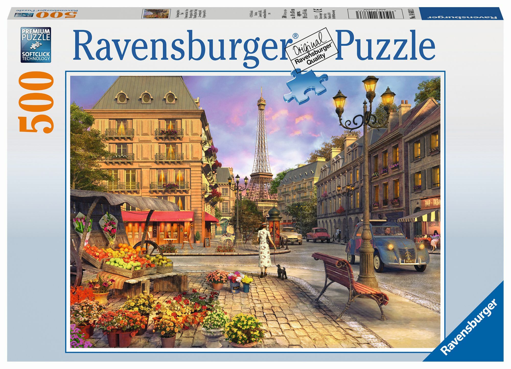 Ravensburger 14683 Puzzle Spaziergang durch Paris 500 Teile - Bild 1