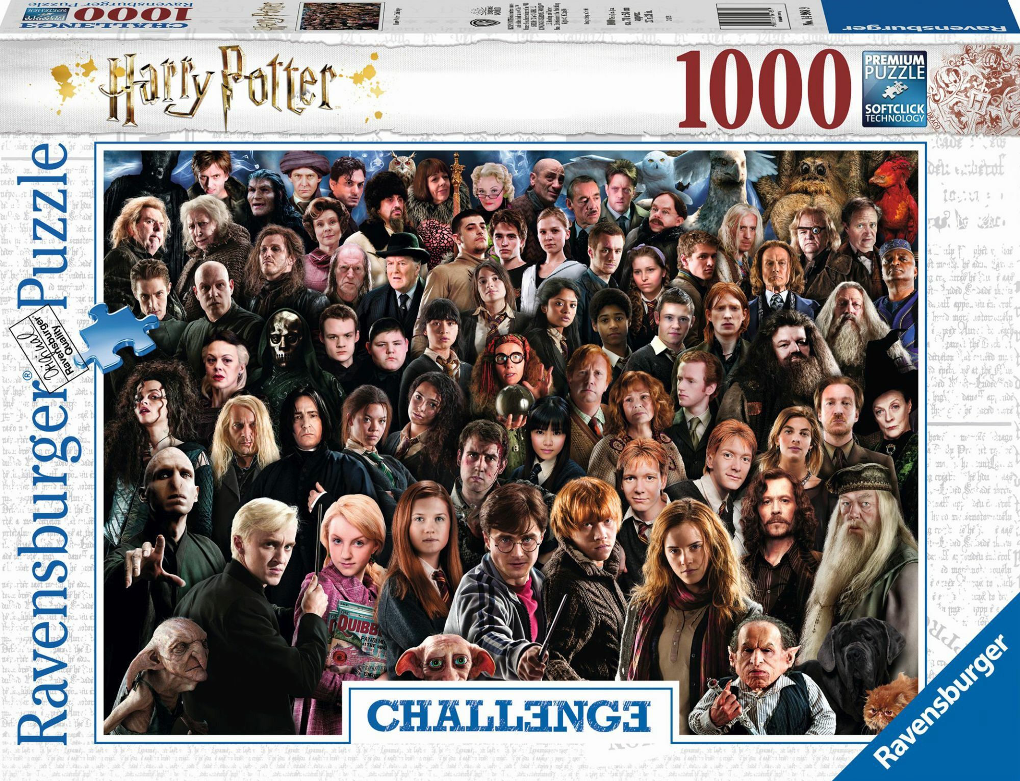 Ravensburger 14988 Puzzle Challenge Harry Potter 1000 Teile - Bild 1
