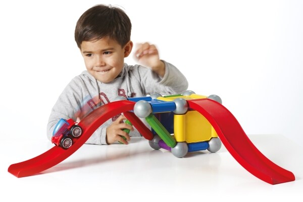 SMARTMAX Stunt Cars 46 Teilig - Magnetspiel - Bild 1