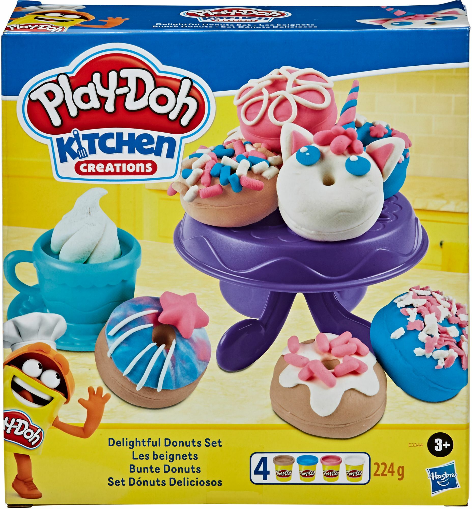 Play-Doh Hasbro E3344EU6  Bunte Donuts - Bild 1