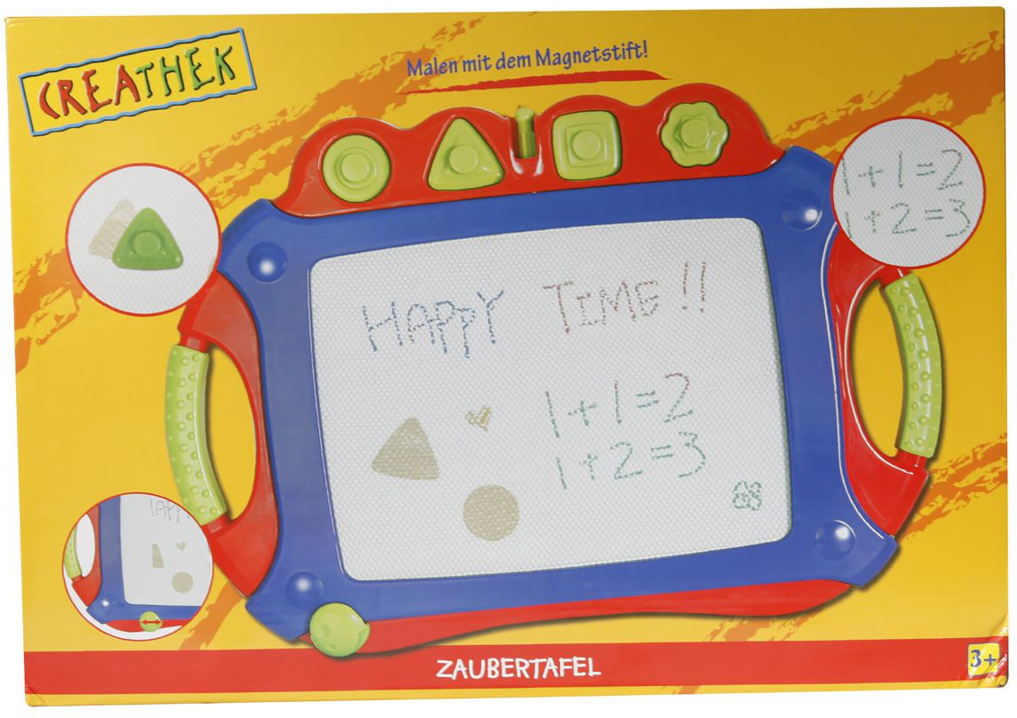 Creathek Magnet Maltafel mit 4 Stempeln - Bild 1