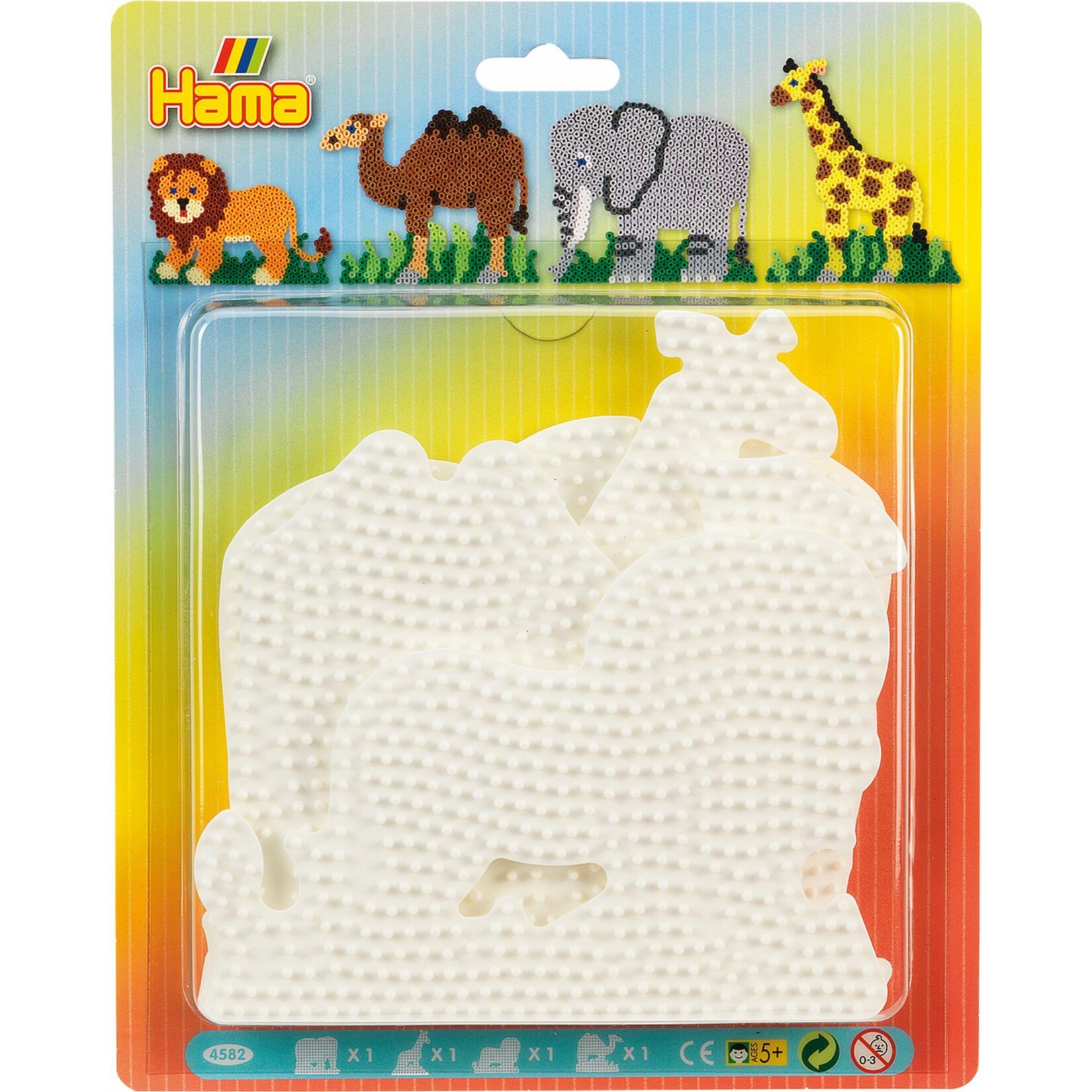 hama&reg; B&uuml;gelperlen Blister mit 4 Stiftplatten. - Bild 1