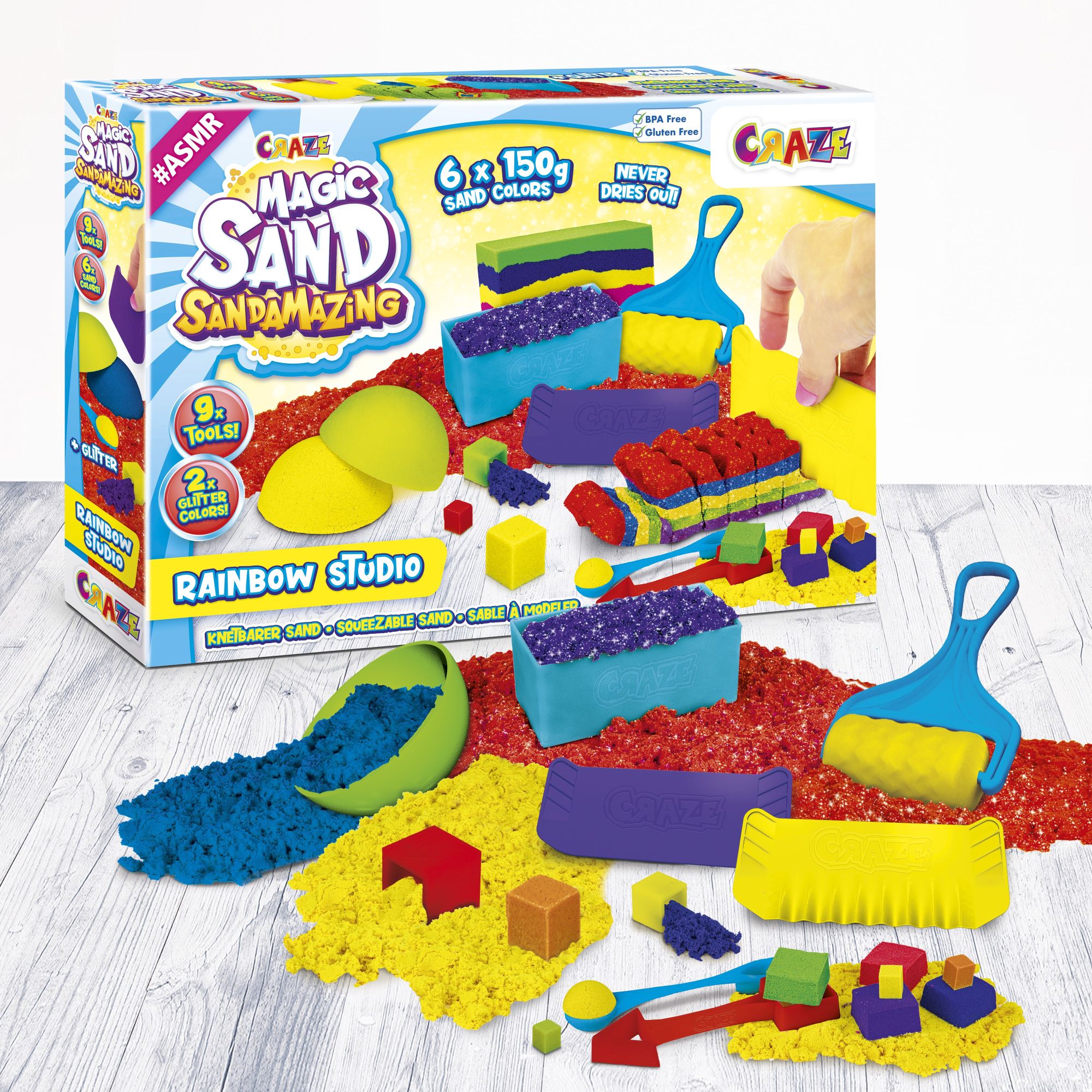 Craze MAGIC SAND - Sandamazing- Rainbow Studio - Bild 1